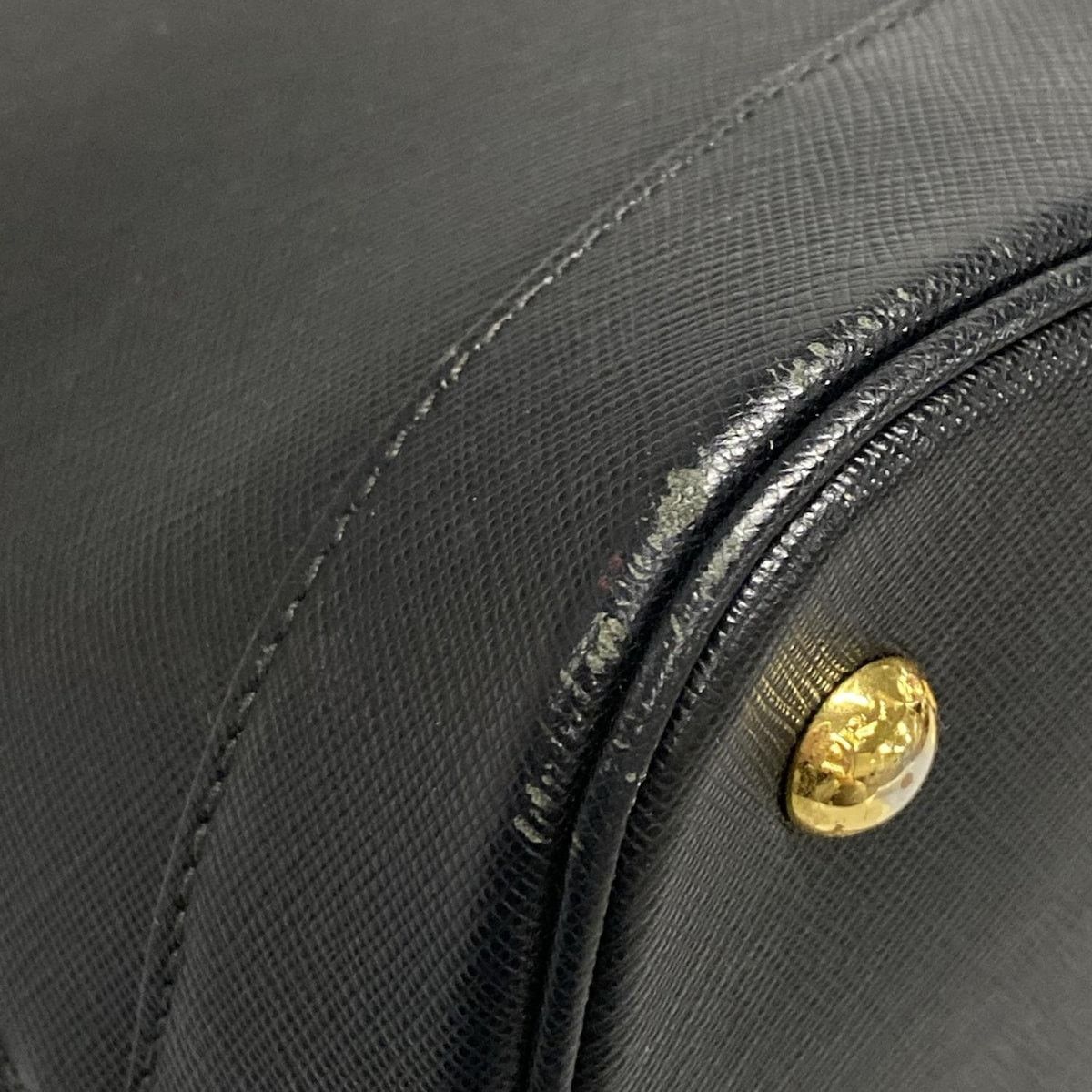Prada PRADA Triangle Logo Handbag Saffiano Lux (Leather) Size ONE SIZE - 6 Thumbnail