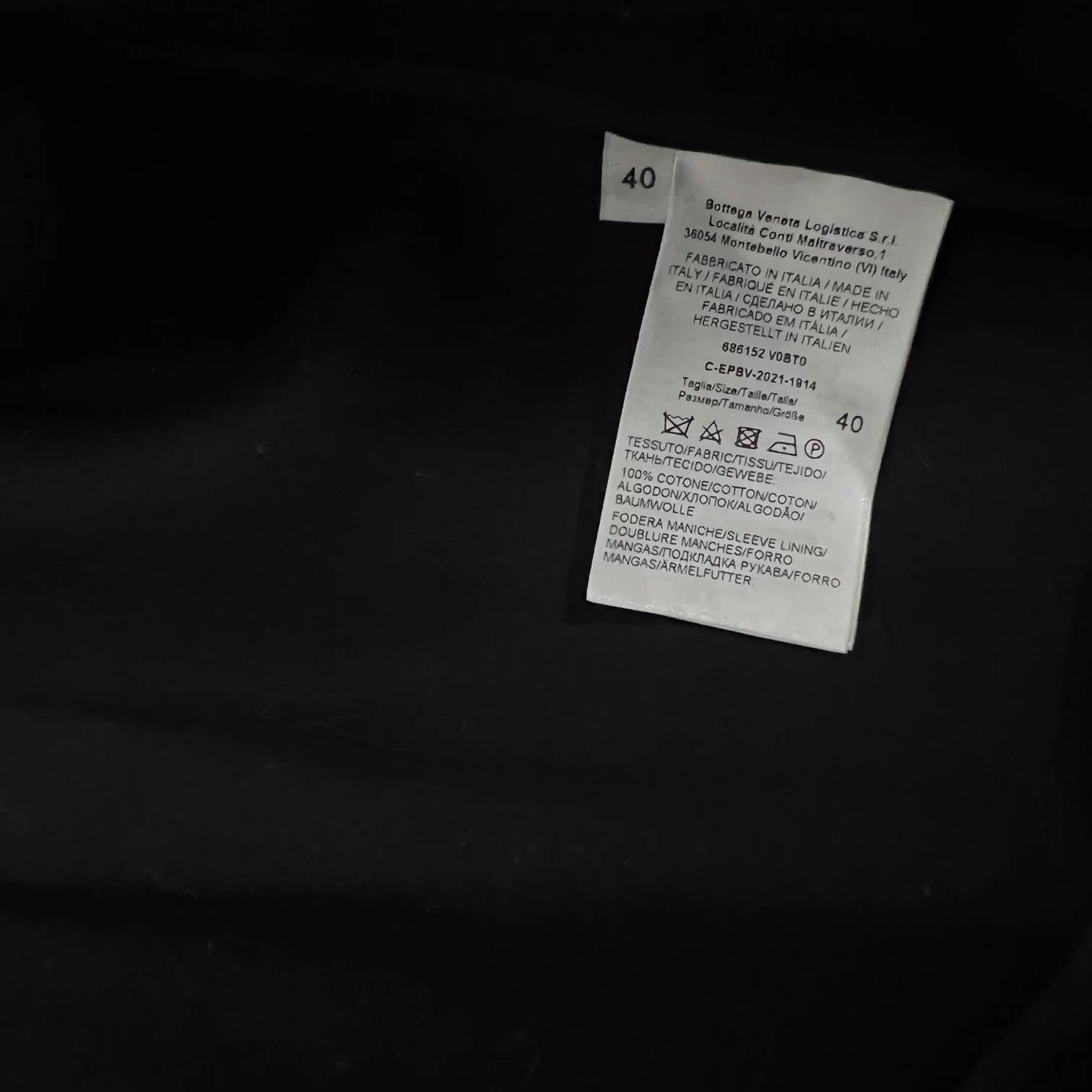 Bottega Veneta BV inverted triangle silhouette blazer black 40 Size S / US 4 / IT 40 - 8 Thumbnail