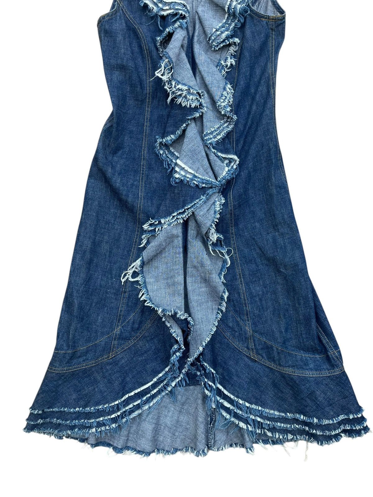 Japanese Brand Denim dress Size S / US 4 / IT 40 - 3 Thumbnail