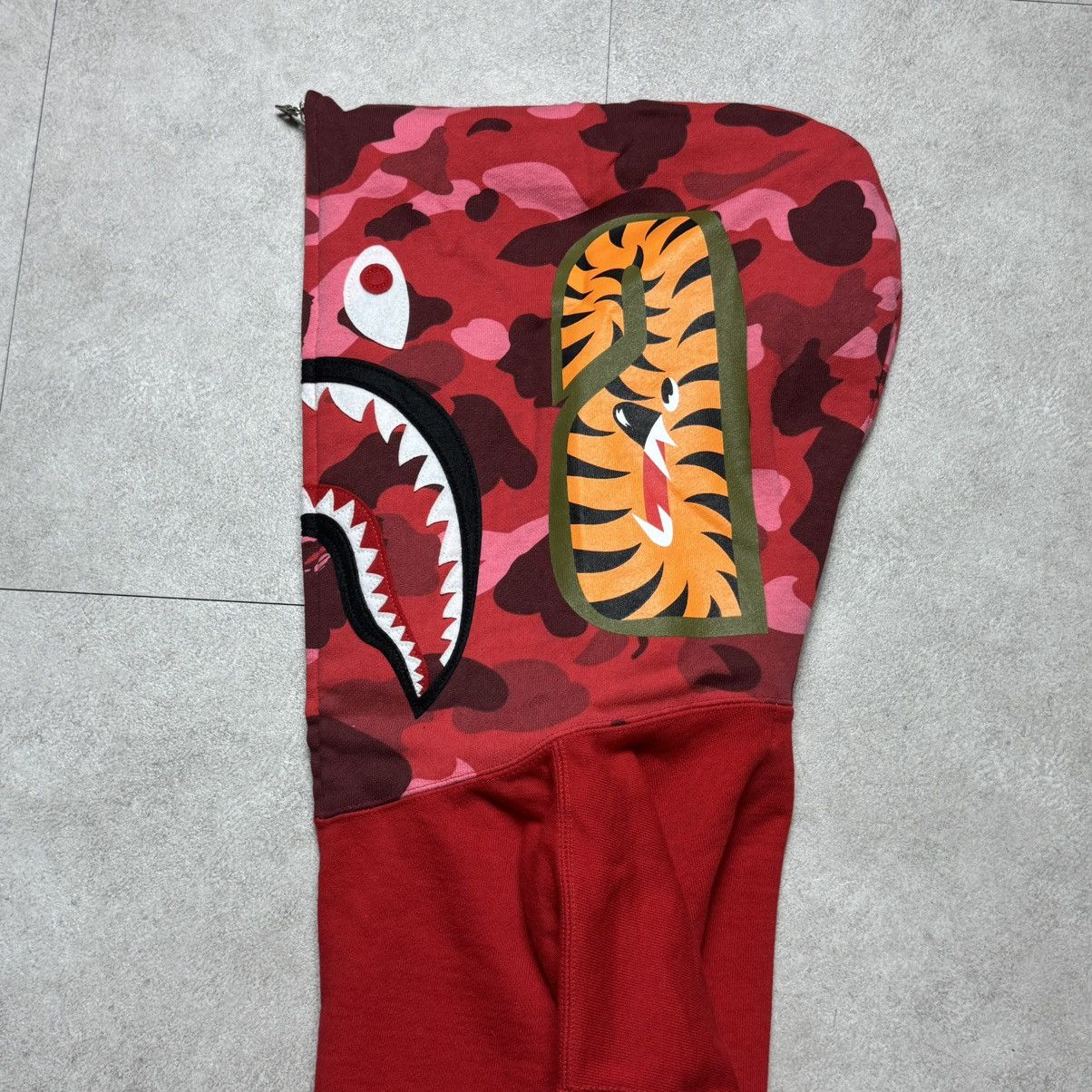 Bape New Bape Aoyama Limited Camo Full Zip Shark Hoodie Size US M / EU 48-50 / 2 - 4 Thumbnail