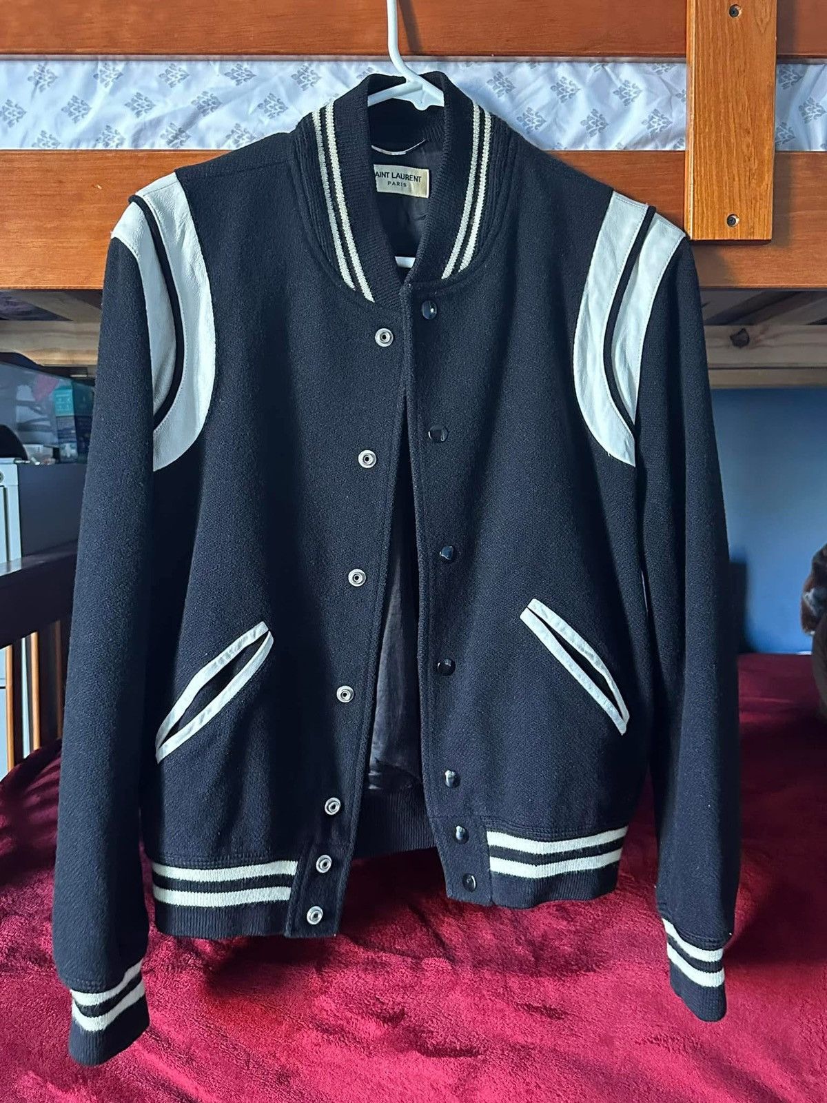 saint laurent paris テディジャケット44 エディスリマン