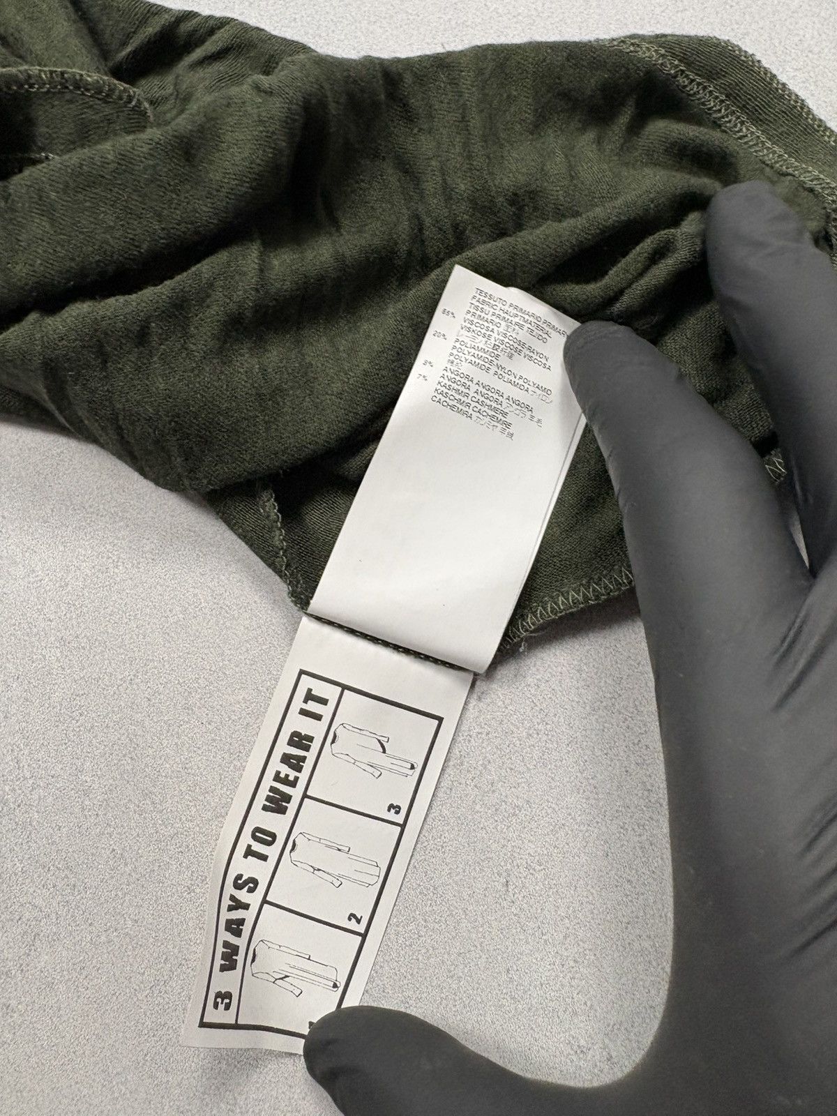 Maison Margiela Maison Margiela MM6 Draped Asymmetric Long Sleeve Dress M Size M / US 6-8 / IT 42-44 - 17 Thumbnail
