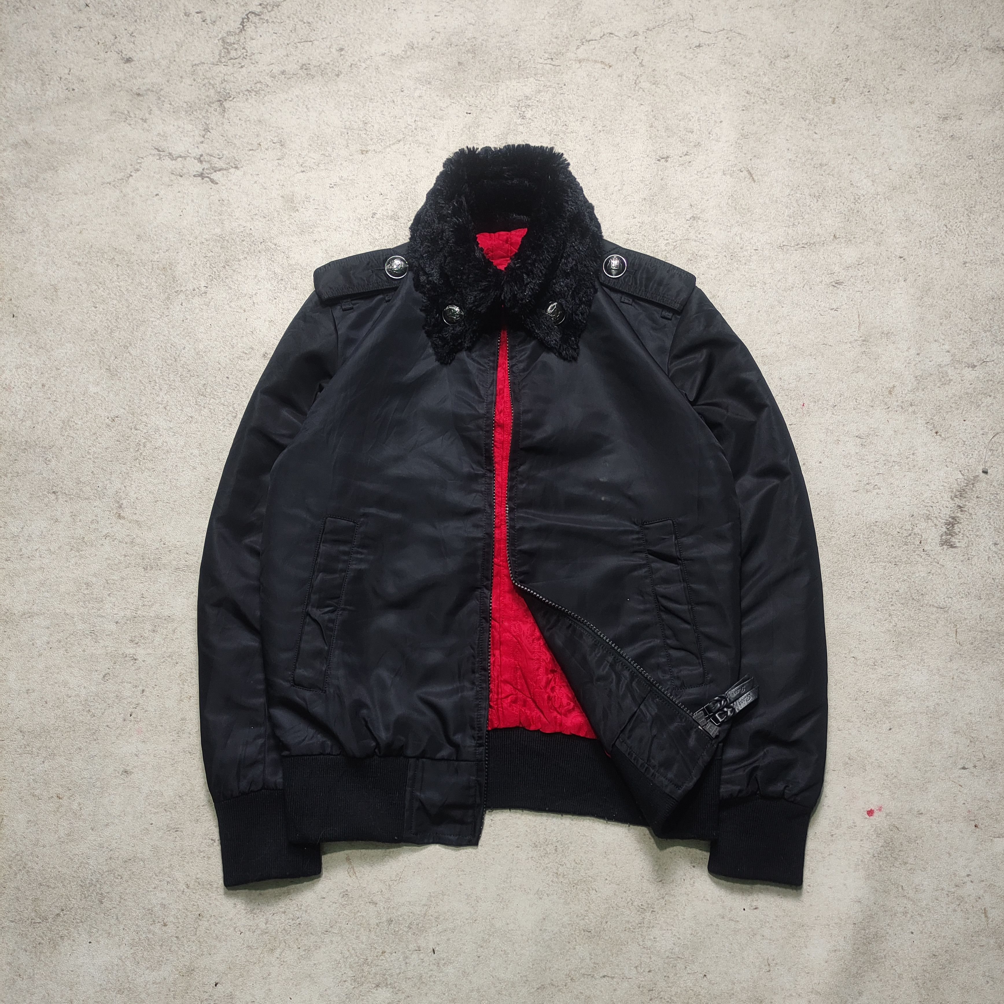 If Six Was Nine × Roen × Yasuyuki Ishii Roen Fur Military Jacket Japanese Brand Size US S / EU 44-46 / 1 - 3 Thumbnail