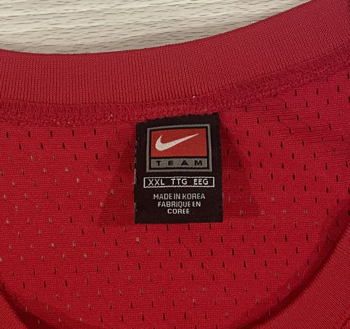 Nike × Vintage Vintage Nike Authentic Jason Kidd #5 Nets Men’s Size 2XL Size US XXL / EU 58 / 5 - 4 Thumbnail