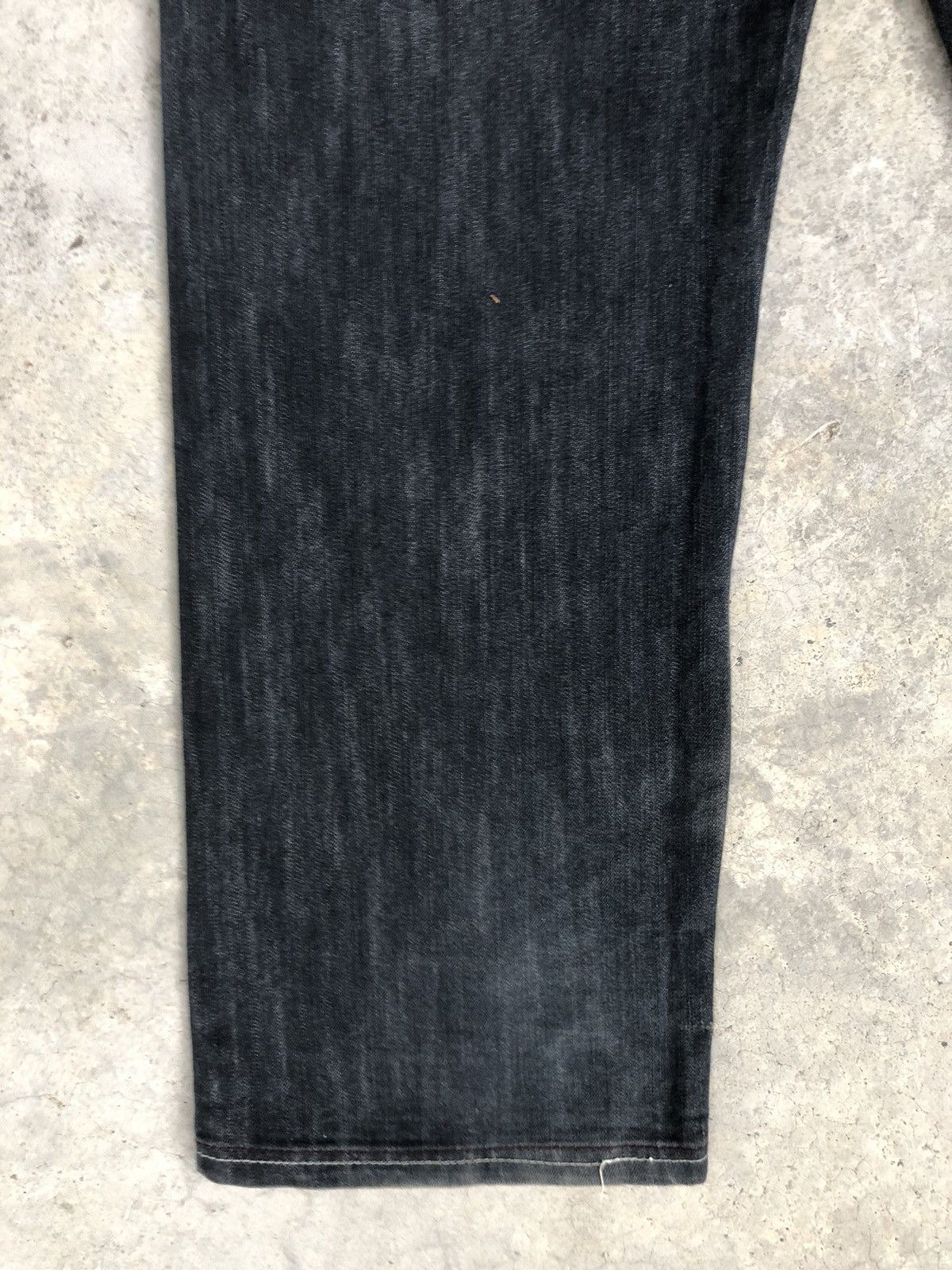 Japanese Brand Japanese Exa Embroidered Jeans baggy hip hop Size US 35 - 11 Thumbnail