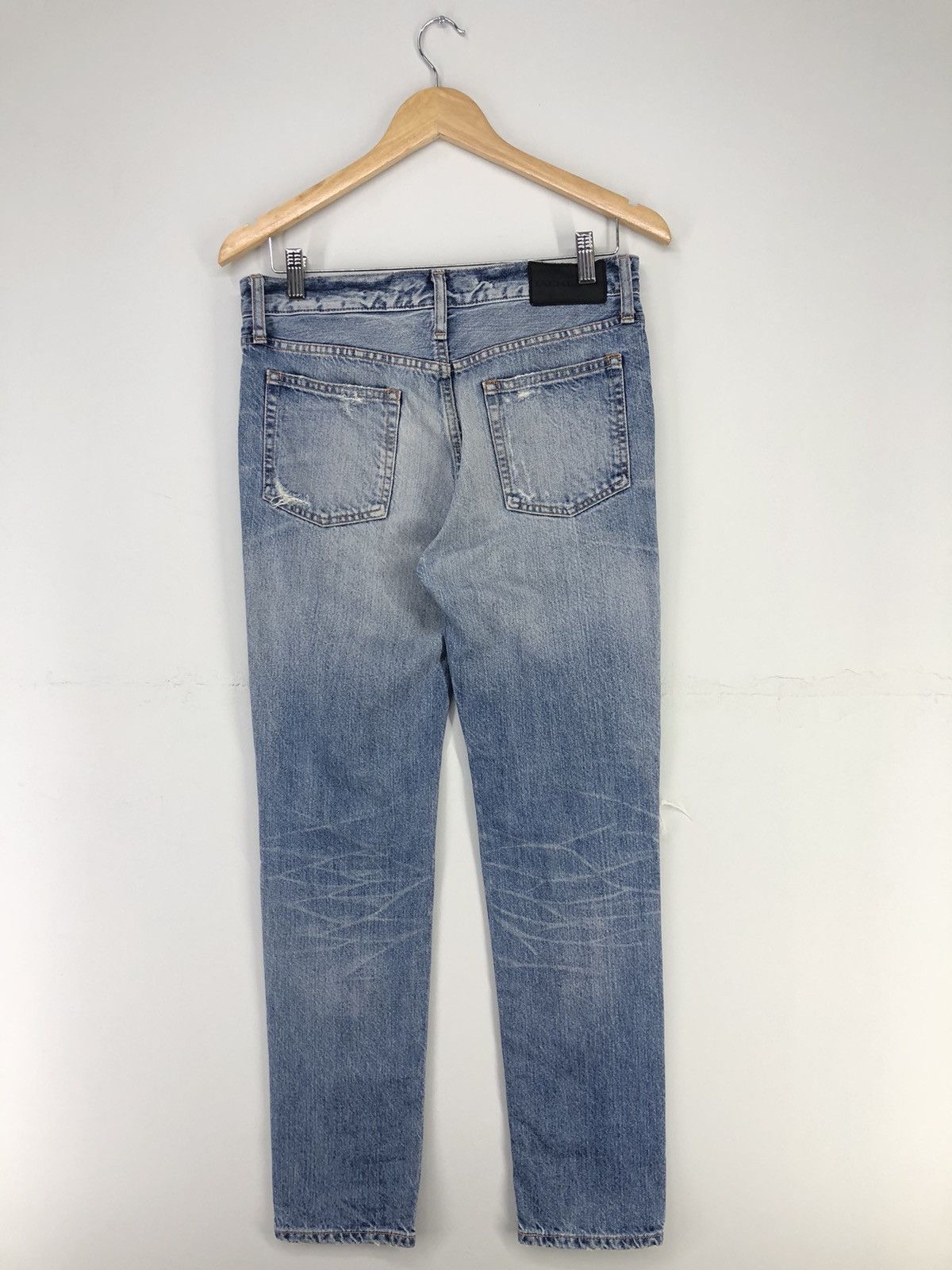 JACKROSE Rare💥Jackrose Seditionaries Distressed Faded Blue Jeans Size US 30 / EU 46 - 2 Thumbnail