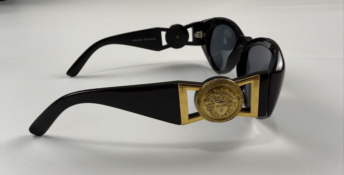 Versace Vintage Gianni Versace 424/M 852 Sunglasses Size ONE SIZE - 5 Thumbnail