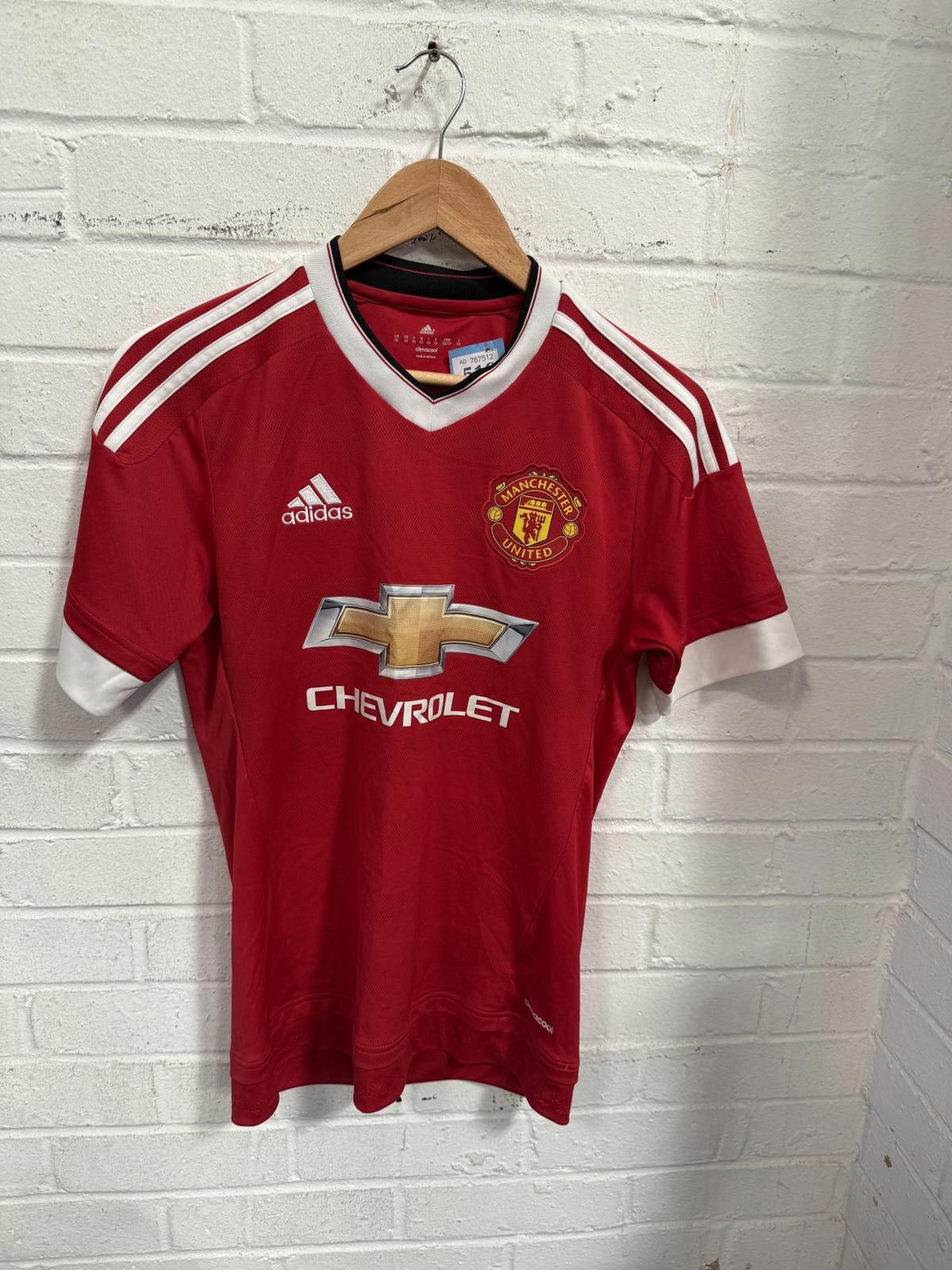 Adidas Manchester United football shirt Size XS / US 0-2 / IT 36-38 - 1 Thumbnail
