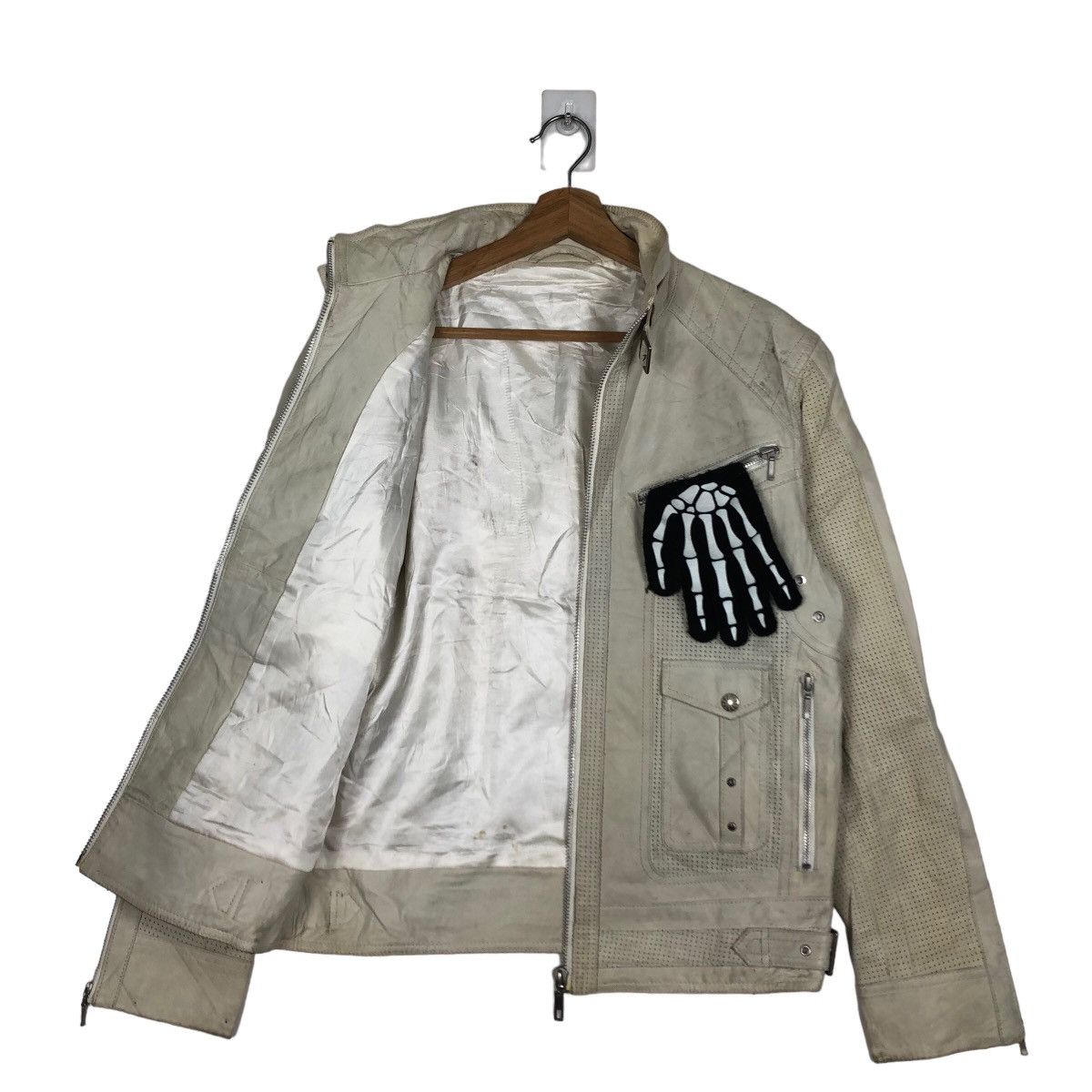 Japanese Brand 🔥Biker Jacket Genuine Leather Angee Bross Schott Perfecto Size US M / EU 48-50 / 2 - 9 Thumbnail