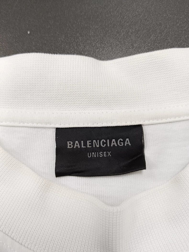 Balenciaga Balenciaga Post-it notes short sleeve T-shirt white Size US L / EU 52-54 / 3 - 3 Thumbnail