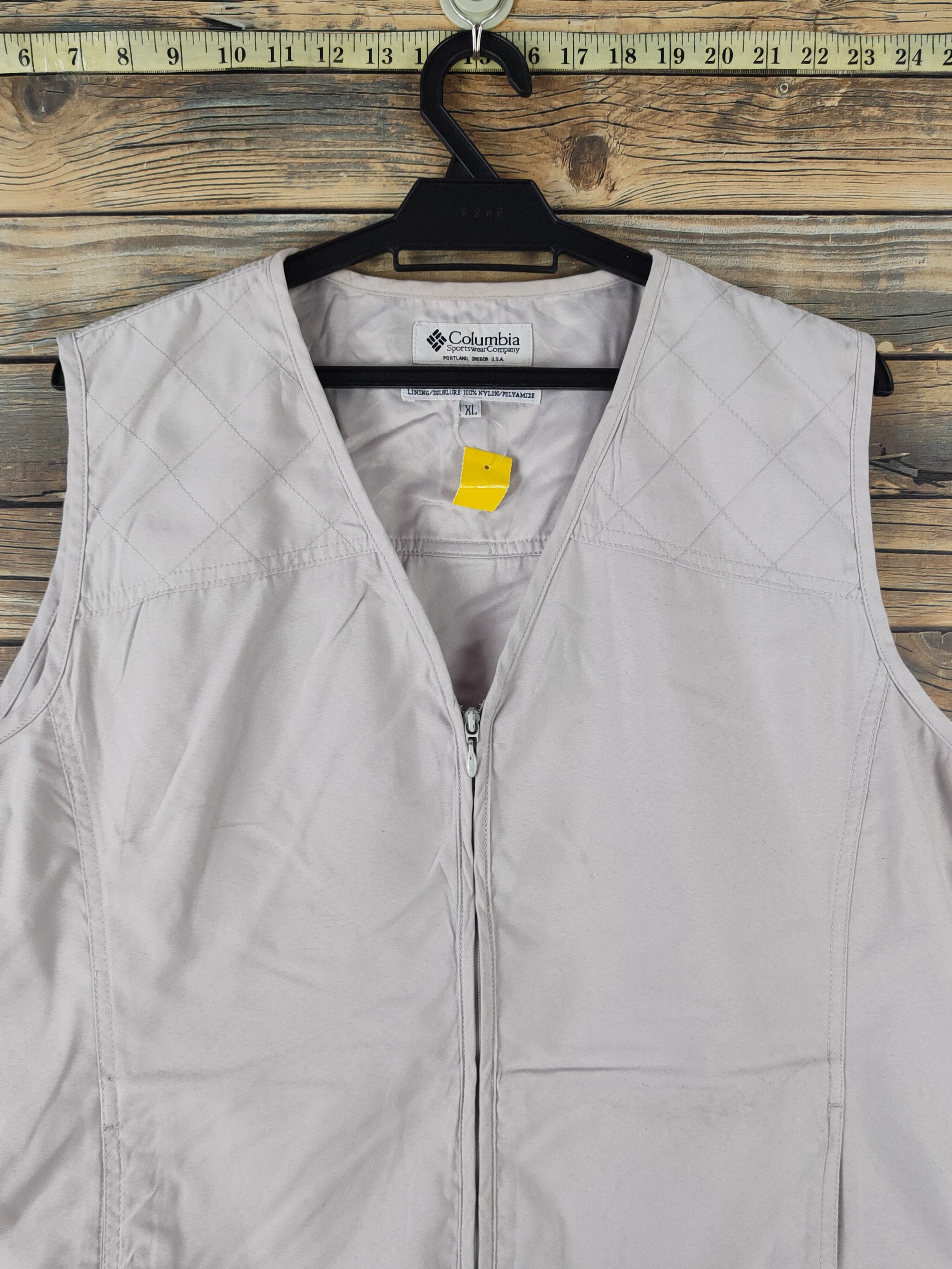 Columbia × Vintage DL Columbia Gray vintage Vests #2681 Size US XL / EU 56 / 4 - 2 Thumbnail
