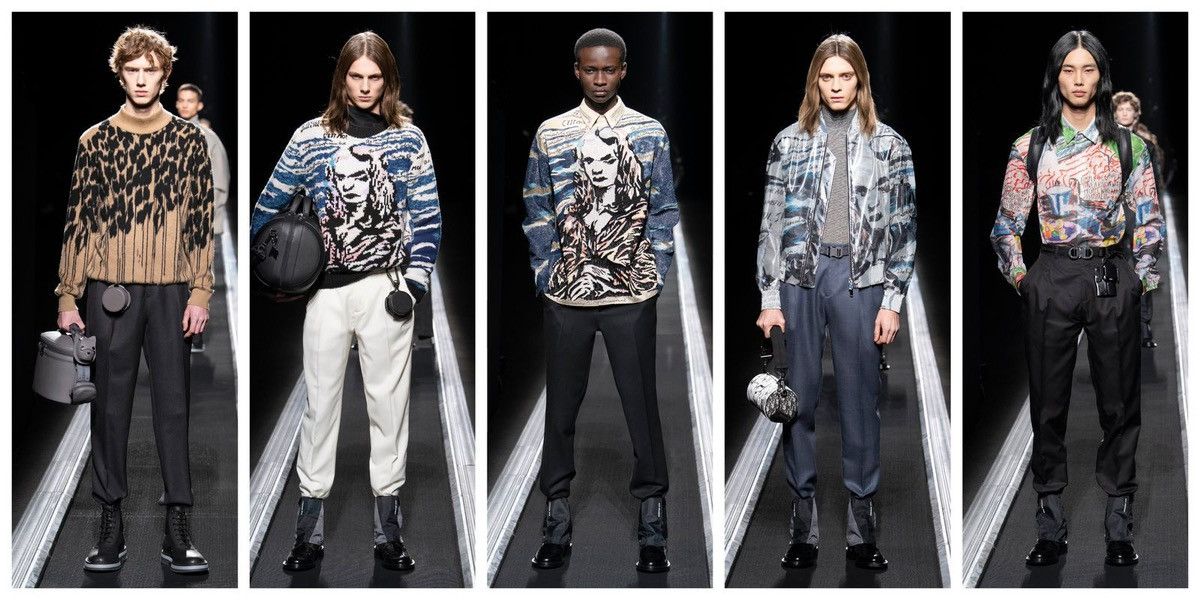 Dior × Kim Jones FW19 Dior Homme by Kim Jones x Raymond Pettibon Size US 32 / EU 48 - 17 Thumbnail