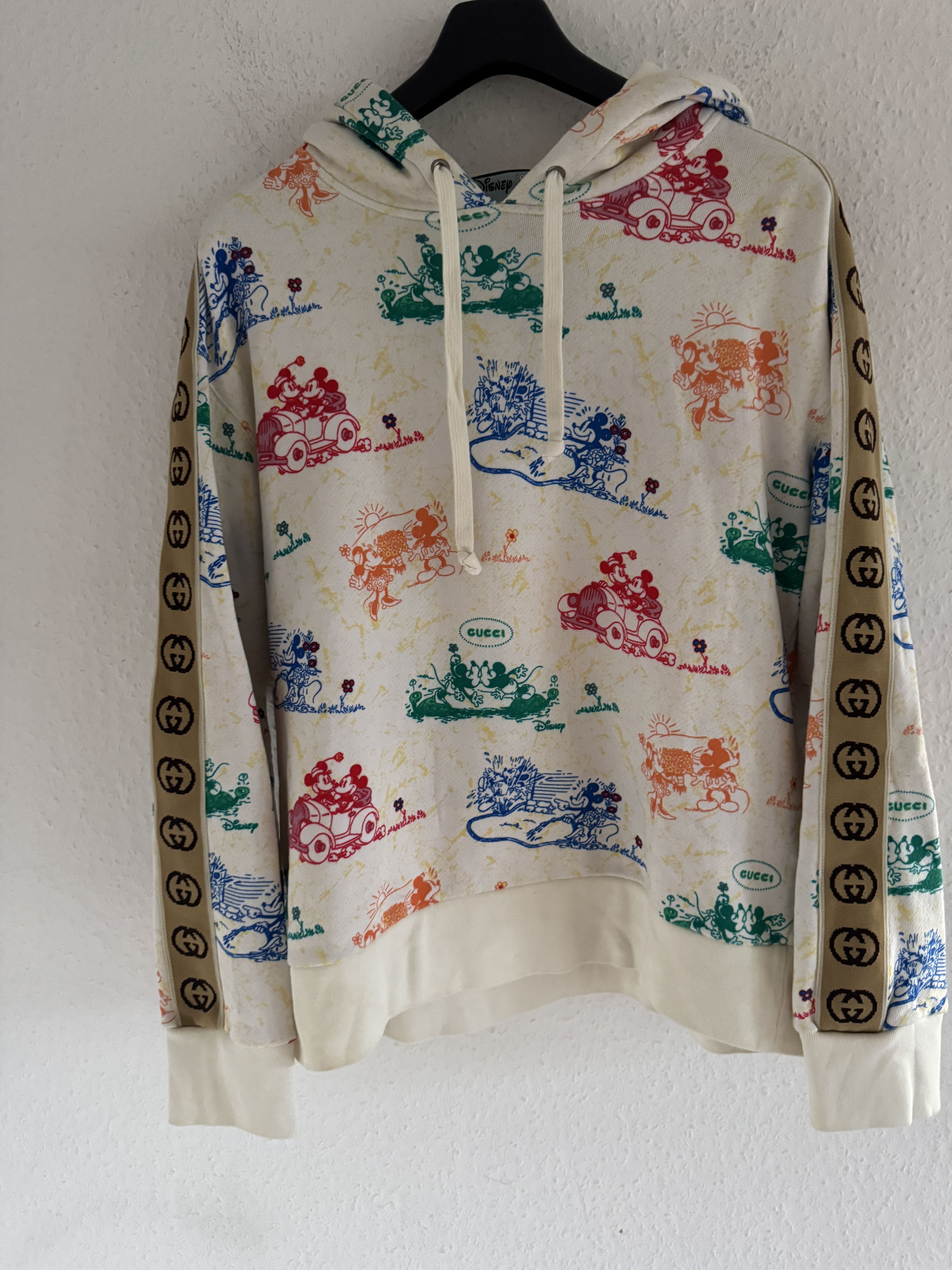 Disney × Gucci Multicolor Mickey Hoodie Size US M / EU 48-50 / 2 - 3 Thumbnail