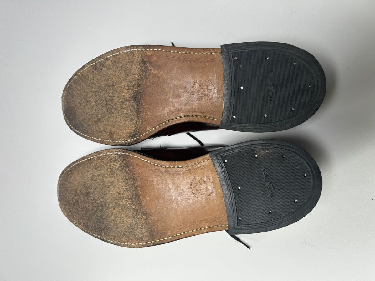 Dack's Dack’s Red Leather Derbies Size US 11.5 / EU 44-45 - 9 Thumbnail