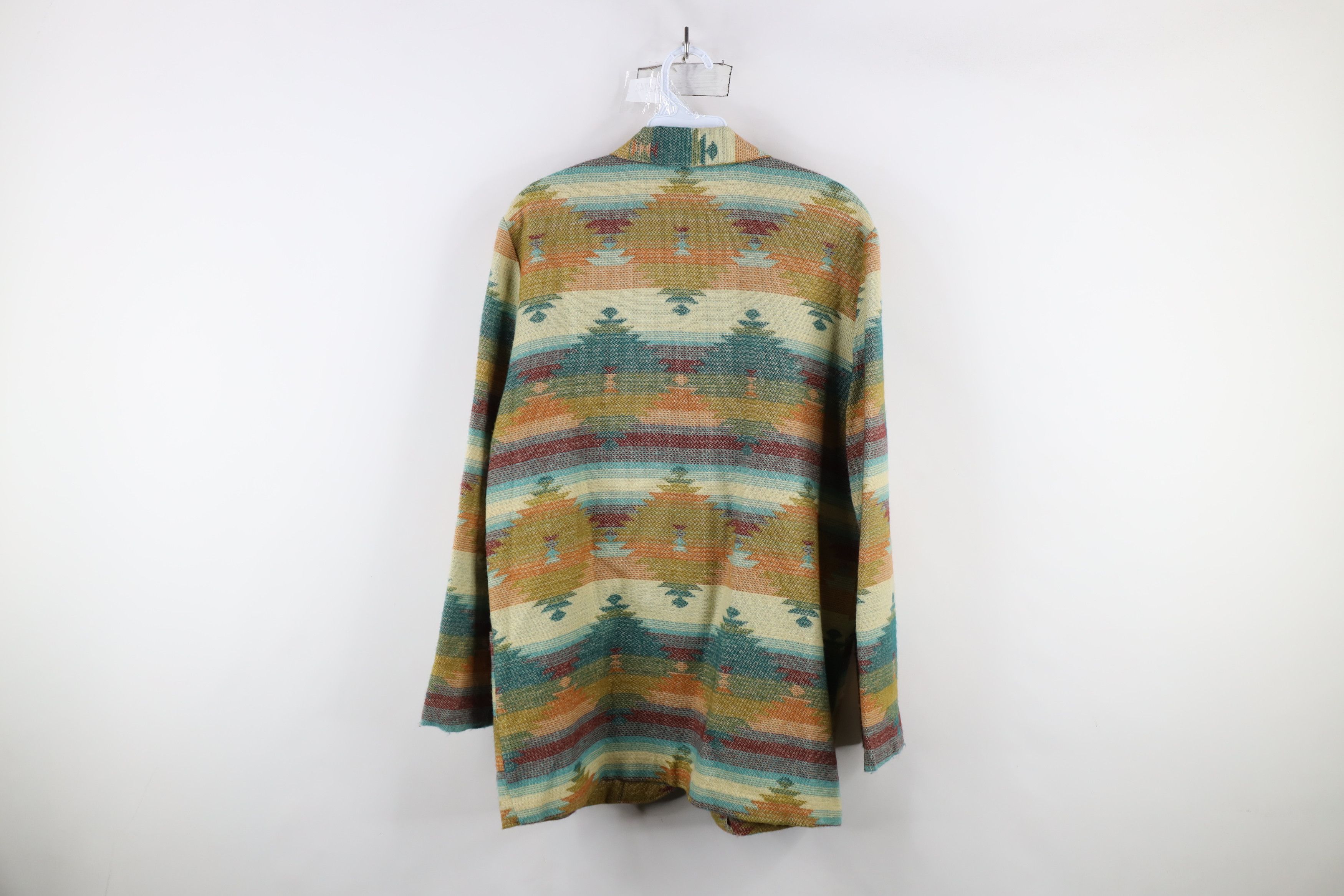 Vintage Vintage 90s Streetwear Southwestern Fiesta Blazer Jacket USA Size M / US 6-8 / IT 42-44 - 11 Thumbnail