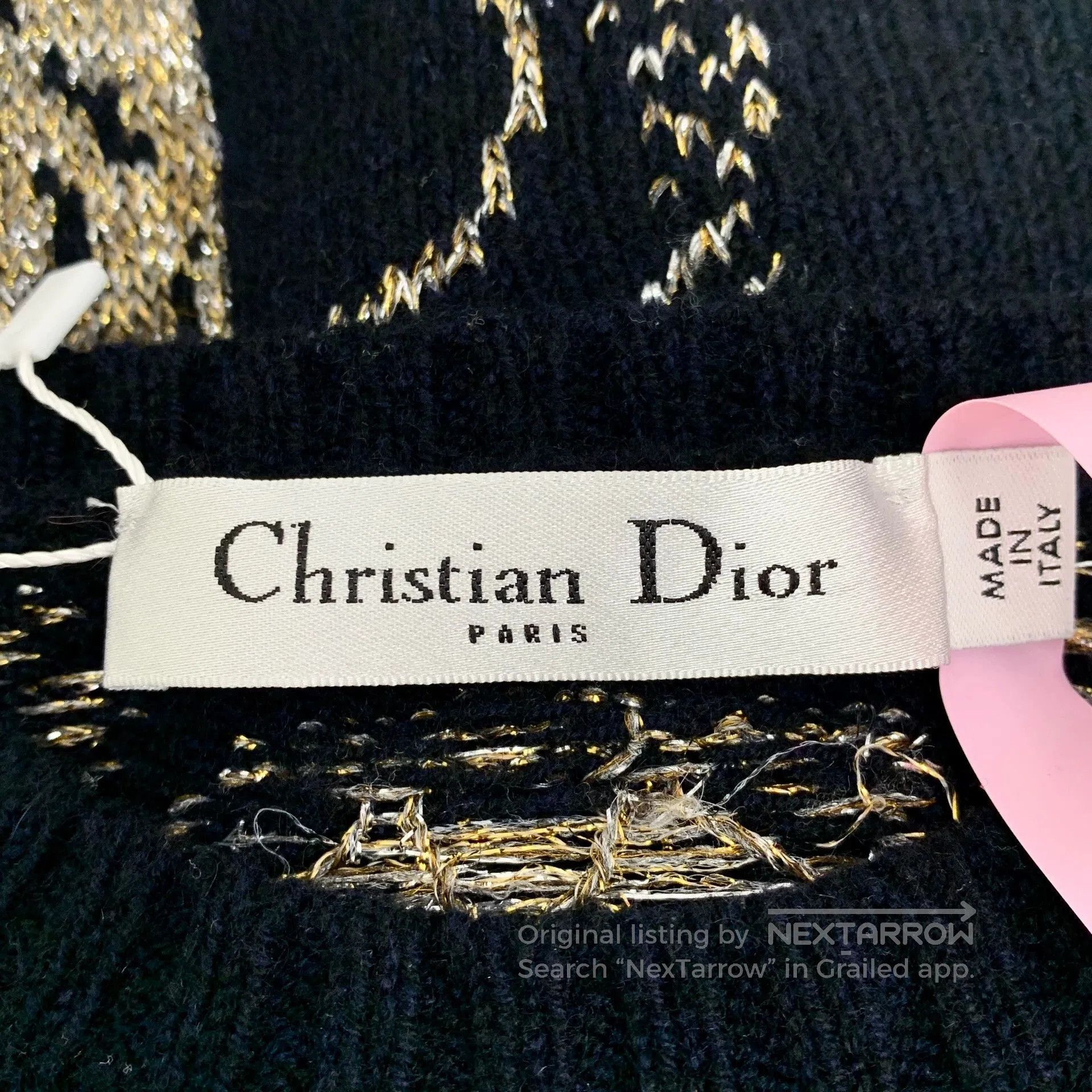 Dior christian dior navy blue cashmere sweater. Size US L / EU 52-54 / 3 - 5 Thumbnail