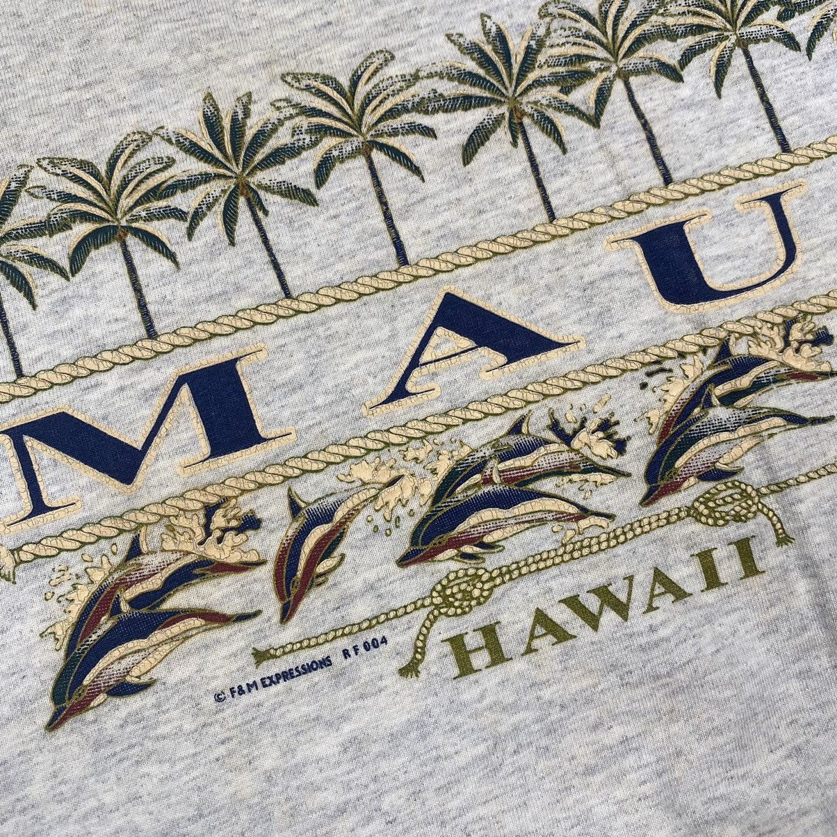 Vintage y2k Maui Hawaii Island Surf Tee Size US M / EU 48-50 / 2 - 3 Thumbnail