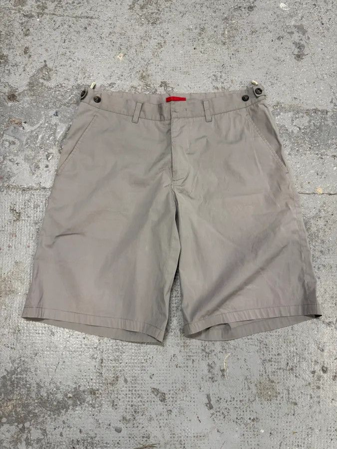Prada × Vintage SS2008 Prada Grey Wide Short Size US 32 / EU 48 - 1 Thumbnail