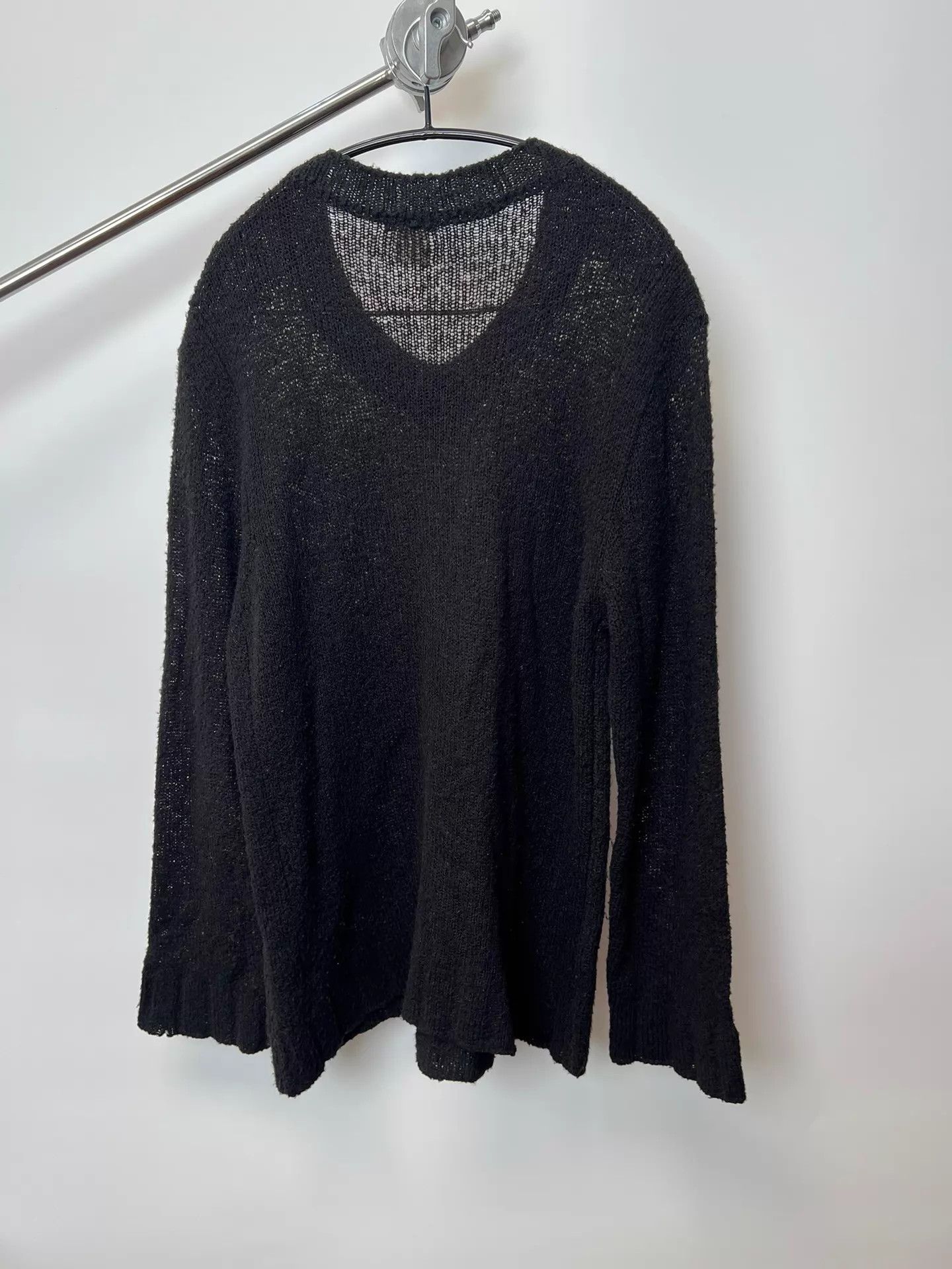 Dries Van Noten Dries Van Noten V-neck Wool Blend Sweater L Size US L / EU 52-54 / 3 - 6 Thumbnail