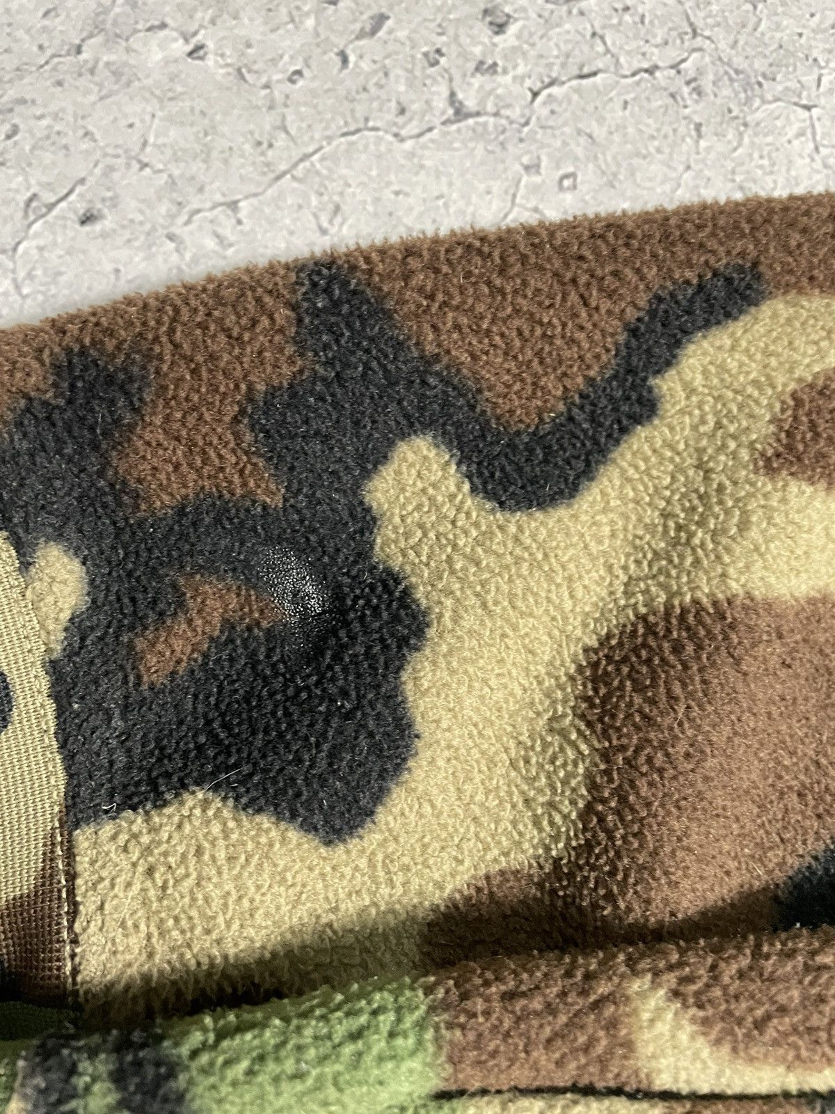 Polo Ralph Lauren Vintage Polo Ralph Lauren Camo Fleece Sweatshirt 1/4 Zip USA Size US M / EU 48-50 / 2 - 14 Thumbnail