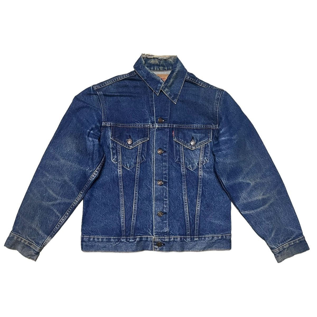 Levi's Vintage Levis Distressed Denim Jacket Size US M / EU 48-50 / 2 - 1 Thumbnail