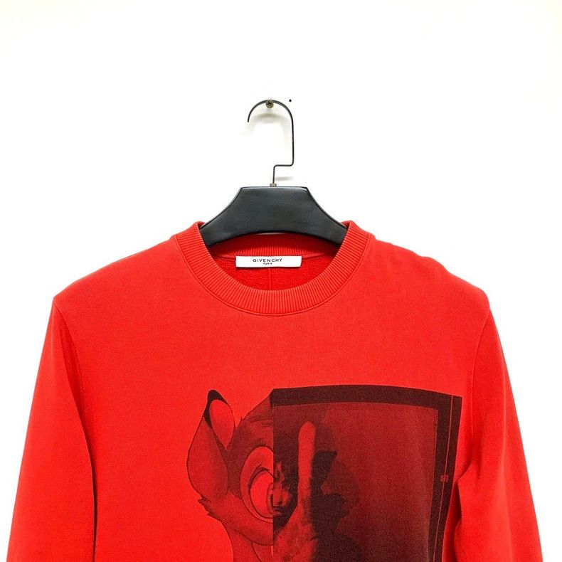 Givenchy Givenchy Red Deer Hoodie, XS Size Size US XS / EU 42 / 0 - 3 Thumbnail