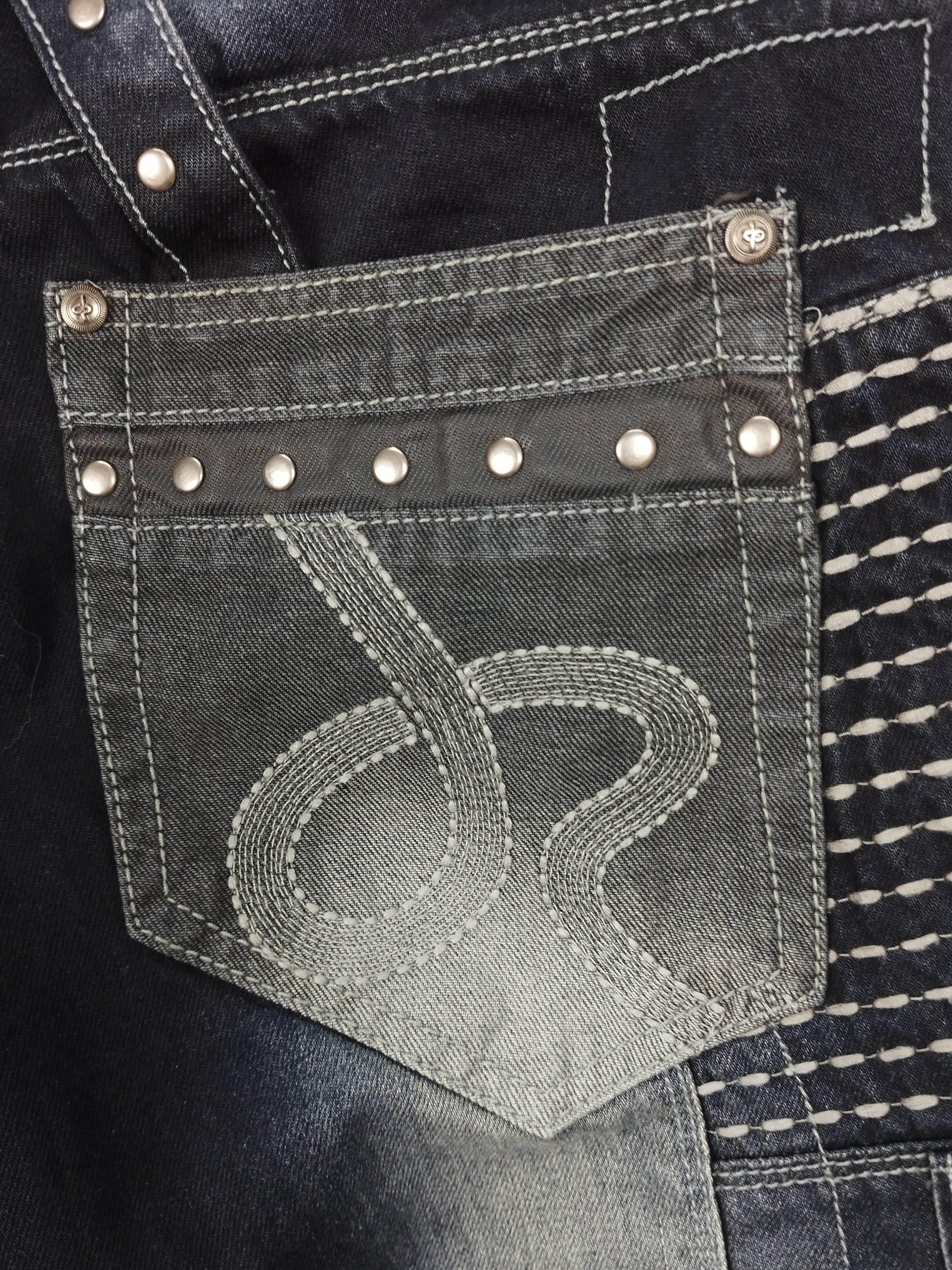 Japanese Brand J Rag Famous Denim Multipocket Jeans y2k Size US 33 - 3 Thumbnail