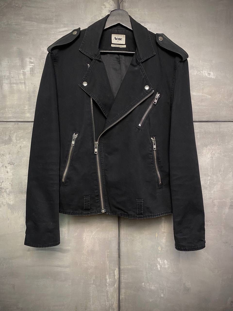 Cotton Biker Jacket M