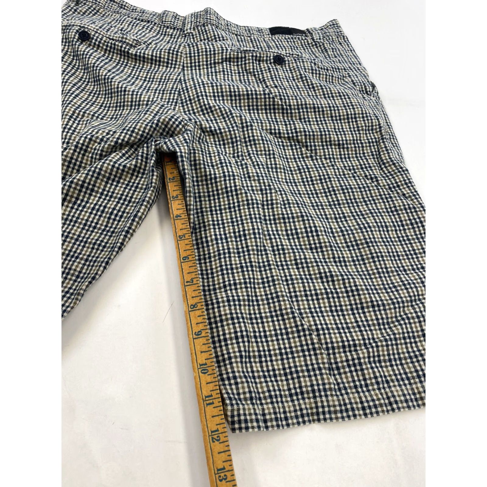 Hurley Hurley Chino Shorts Mens 34 Plaid Multicolor Size US 34 / EU 50 - 6 Thumbnail