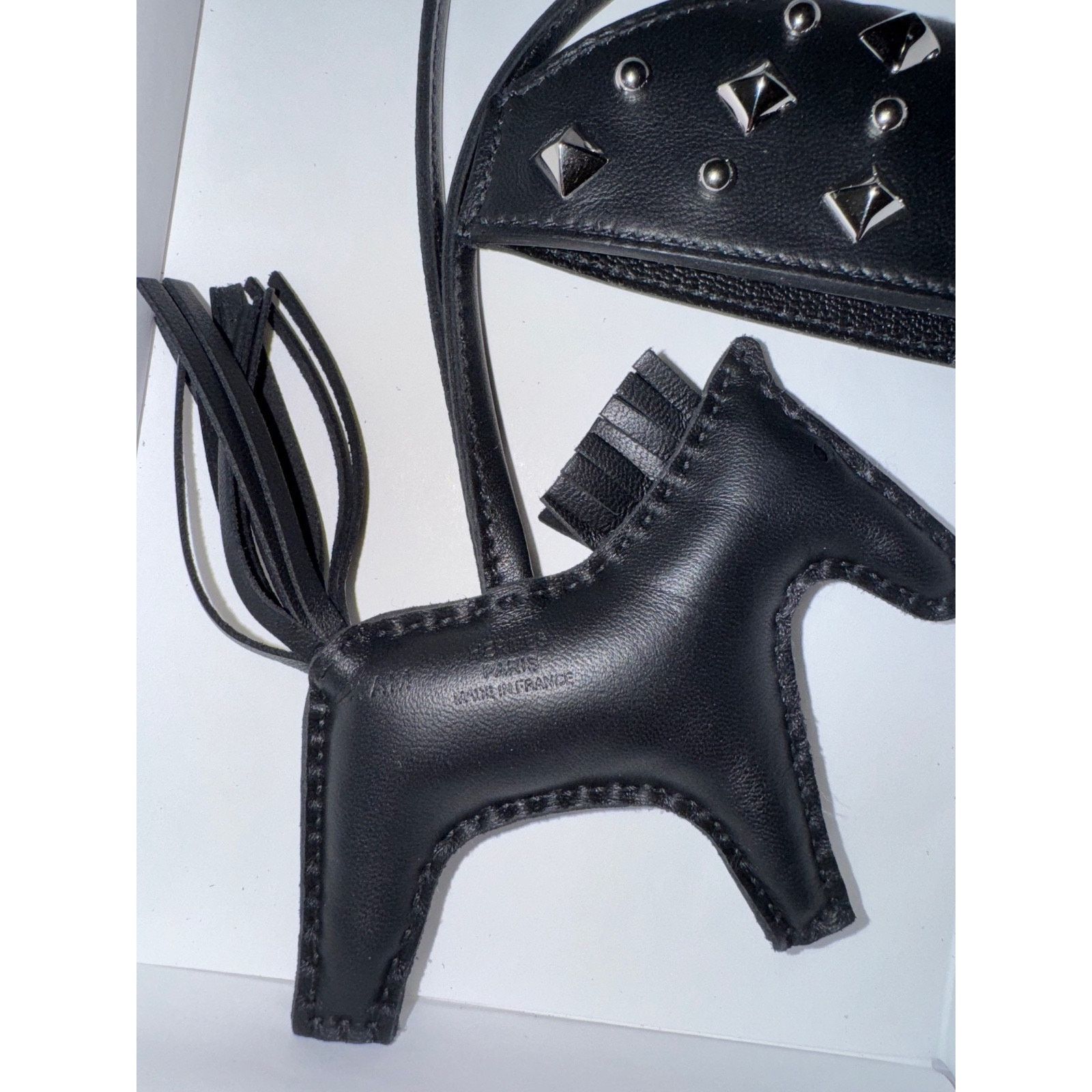 Hermes Hermes Horse Rodeo Robeo Rock Milo Leather Bag Charm Size ONE SIZE - 13 Thumbnail