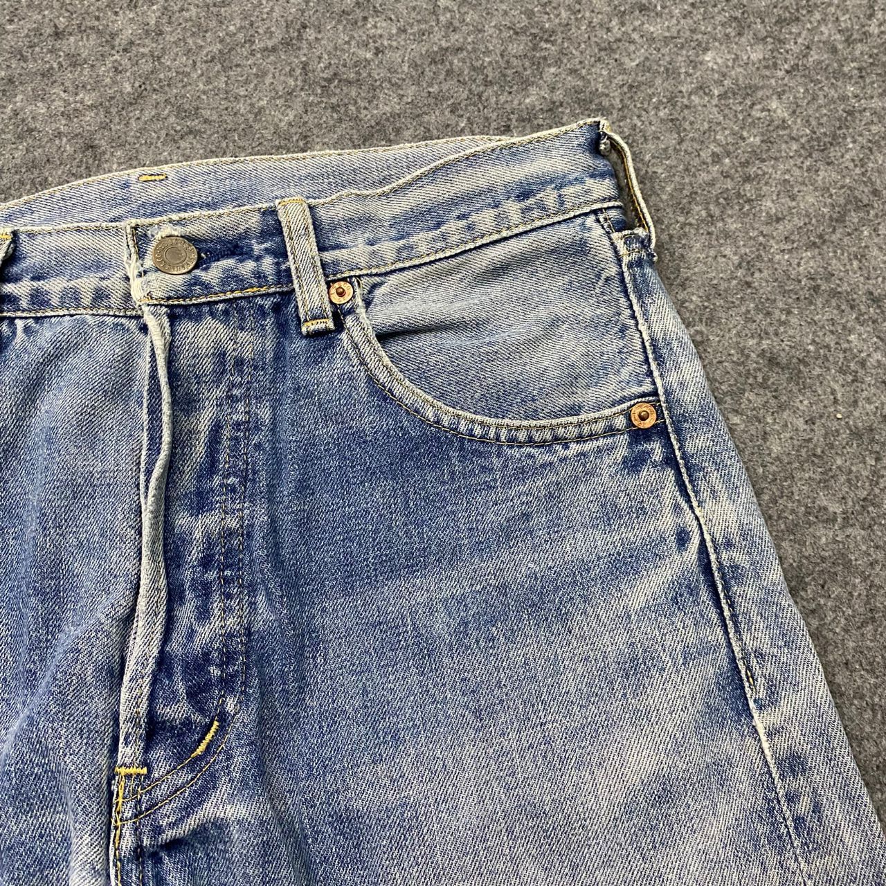 Levi's Vintage Clothing Vintage Levis Big E Selvegde Denim Kurt Cobain Style Size US 29 - 8 Thumbnail