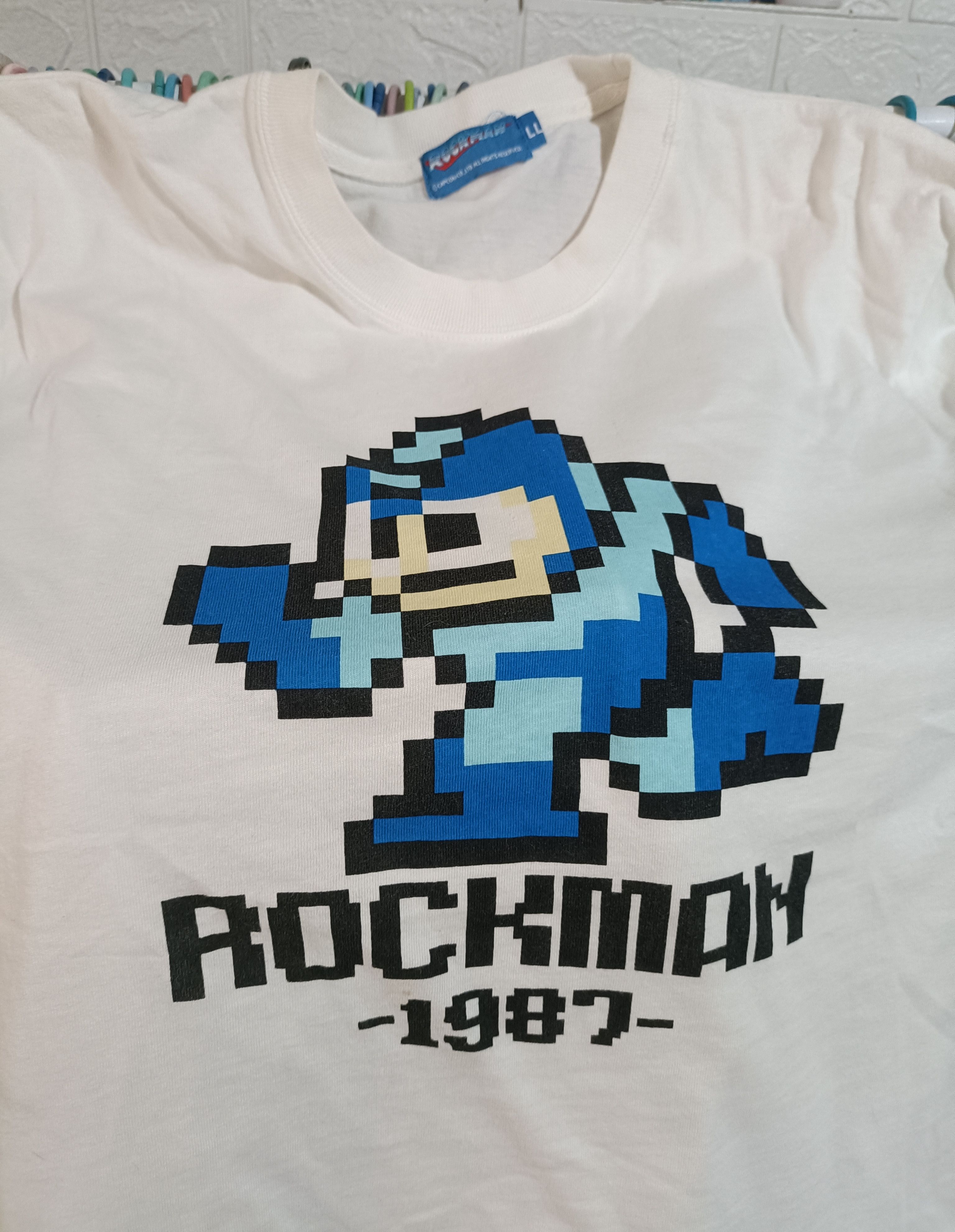Playstation ROCKMAN VINTAGE SHIRT Size US XL / EU 56 / 4 - 2 Thumbnail