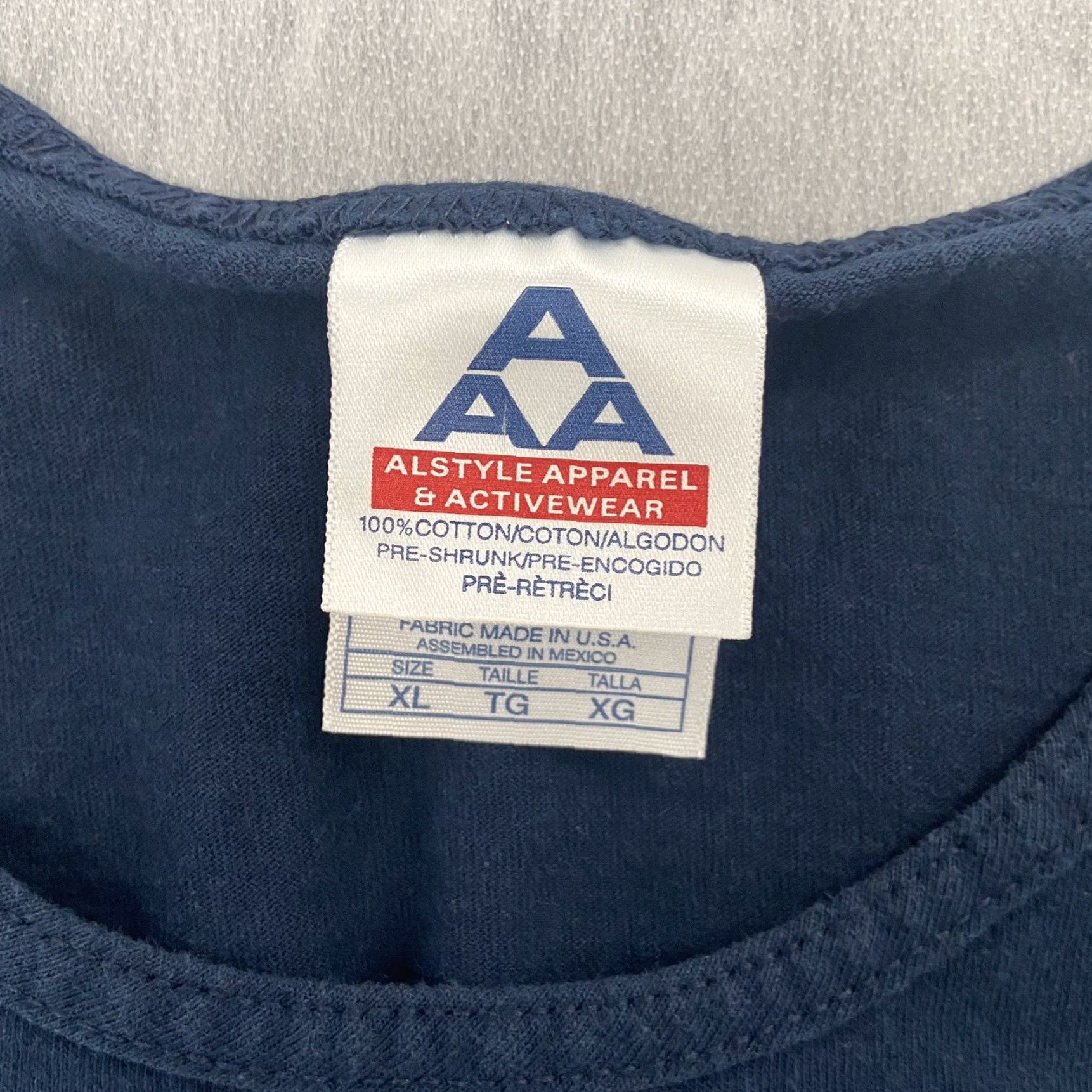 Vintage VINTAGE Mickey Mouse Tank Top Men's XL Blue Florida Athletic Dept Size US XL / EU 56 / 4 - 5 Thumbnail
