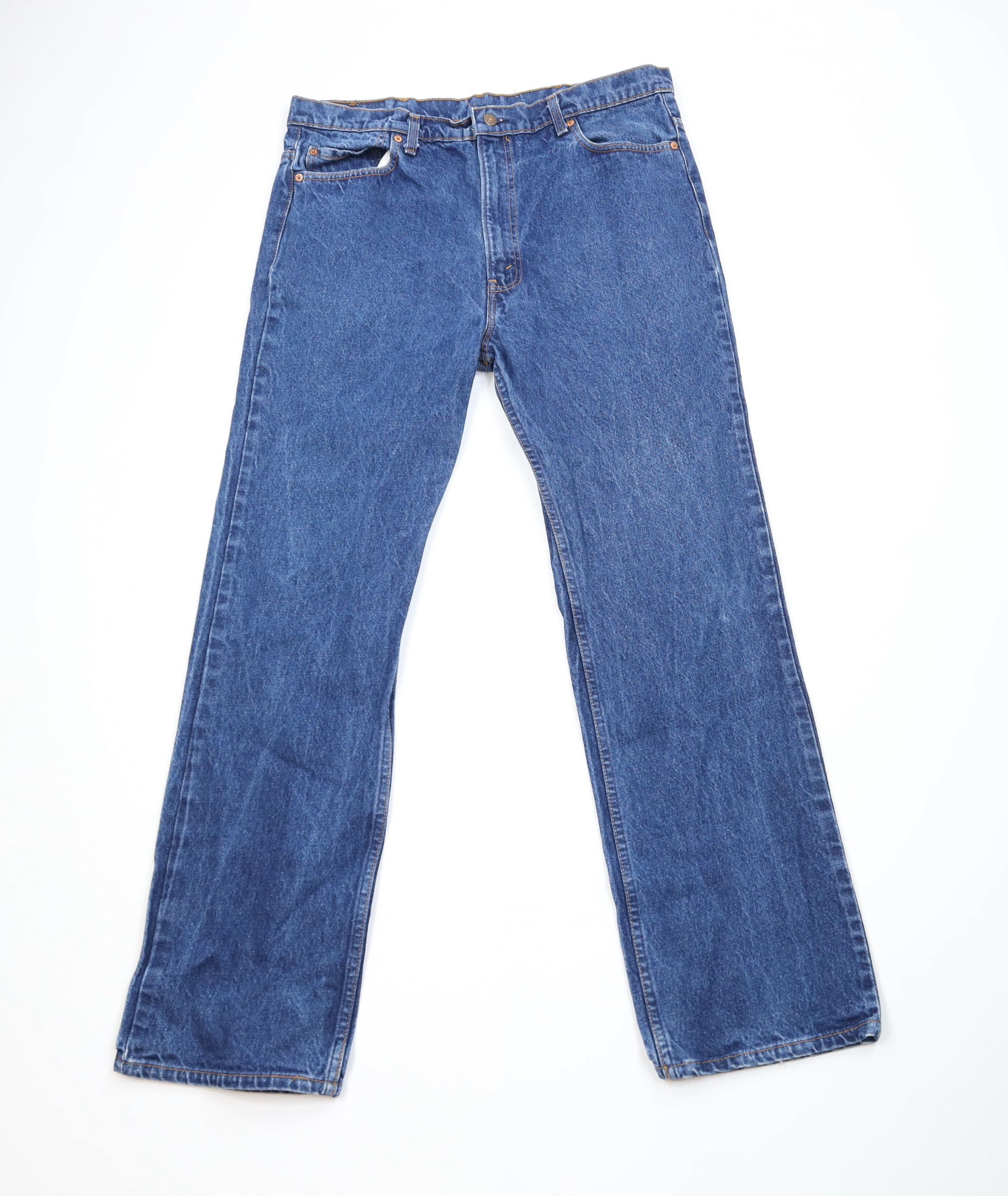 Levi's Vintage 80s Levis 517 Wide Leg Bootcut Denim Jeans Blue USA Size US 40 / EU 56 - 1 Thumbnail