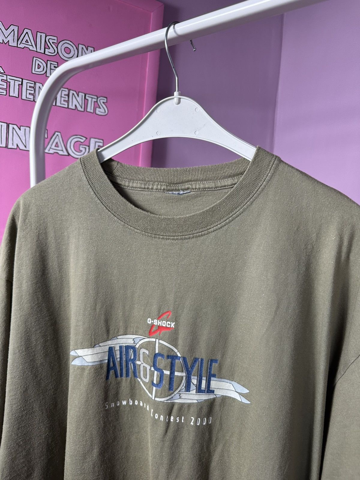 Quiksilver 2000 Quiksilver X G-Shock T-Shirt Snowboard Contest Size US L / EU 52-54 / 3 - 14 Thumbnail