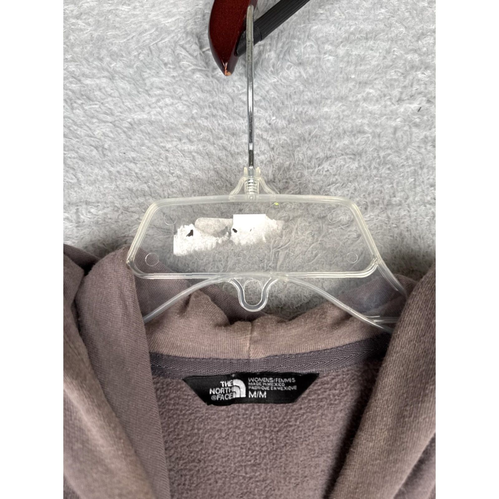 The North Face The North Face Hoodie Womens Medium Brown Vertical Logo Pullover Sweatshirt Size M / US 6-8 / IT 42-44 - 6 Thumbnail