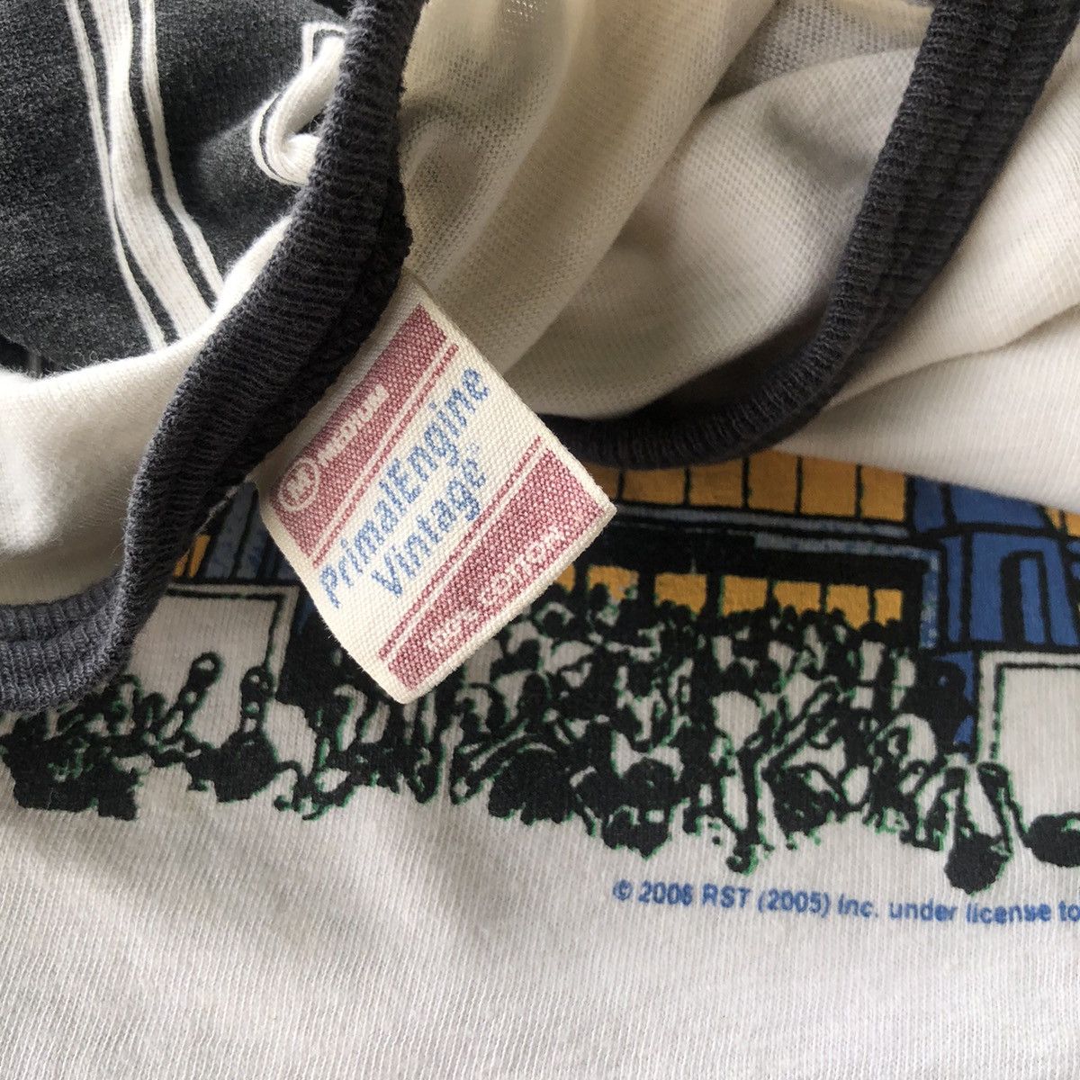 Band Tees × The Rolling Stones × Vintage Vtg 00s The Rolling Stones Raglan Baseball Band Tshirt Size US M / EU 48-50 / 2 - 8 Thumbnail