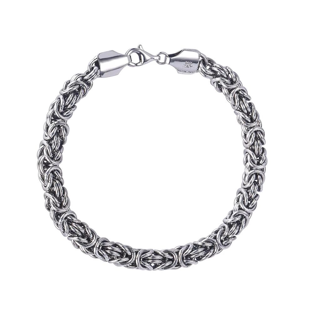 Jewelry Polished Miami Cuban Smooth Chain Bracelet Size ONE SIZE - 8 Thumbnail