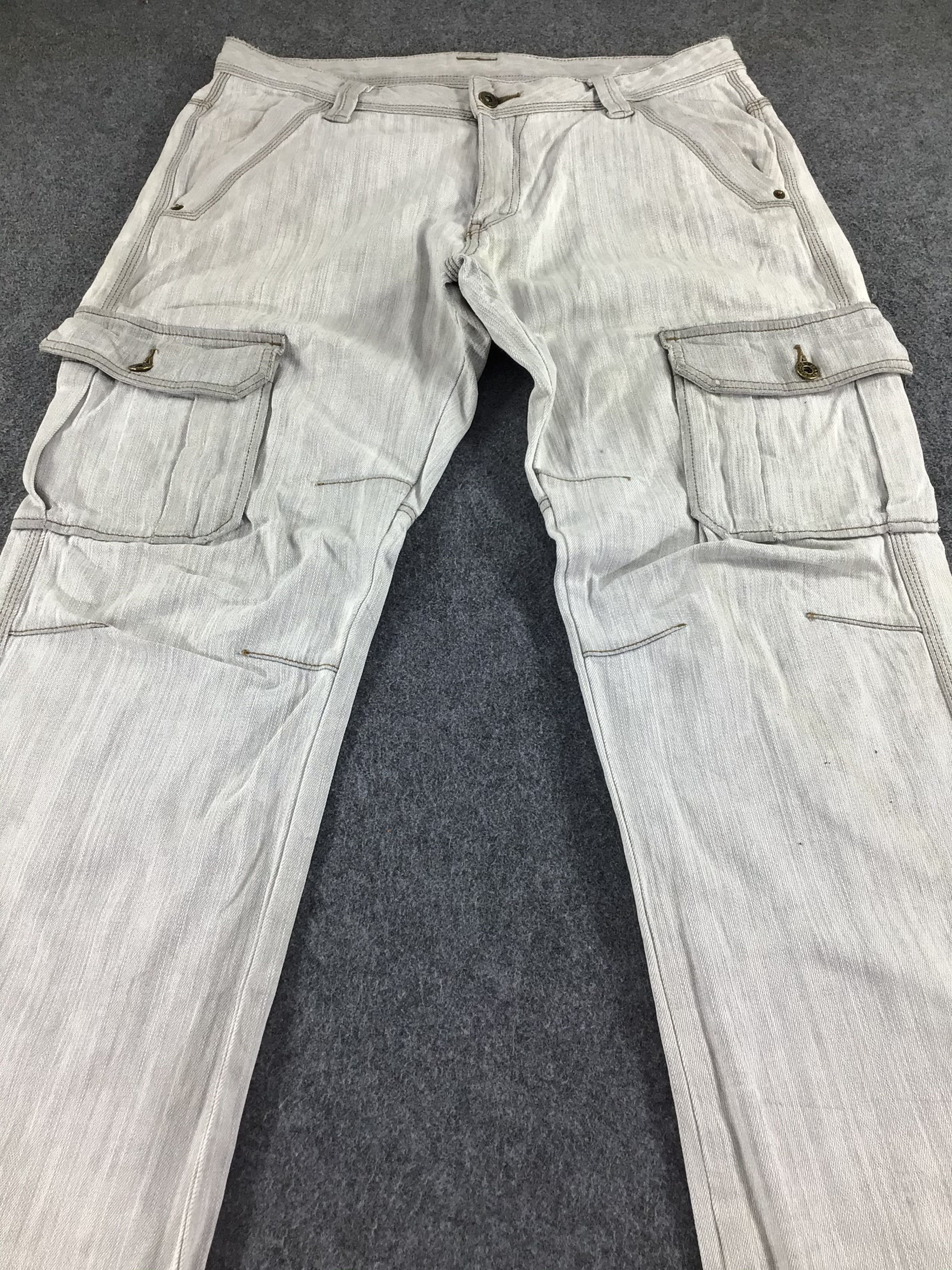 Japanese Brand Gegrge Multi Pocket Cargo Pant-J159 Size US 35 - 3 Thumbnail