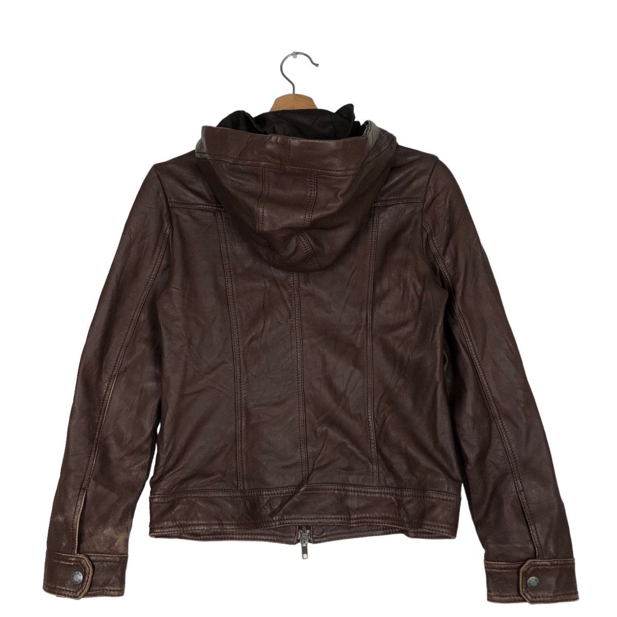 Avirex 🔥Vtg Leather Jacket Fly Avirex USA Size US S / EU 44-46 / 1 - 8 Thumbnail