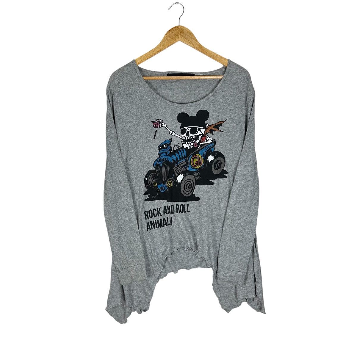 If Six Was Nine GLAD NEWS ROCK N ROLL LONG SLEEVE Size S / US 4 / IT 40 - 3 Thumbnail