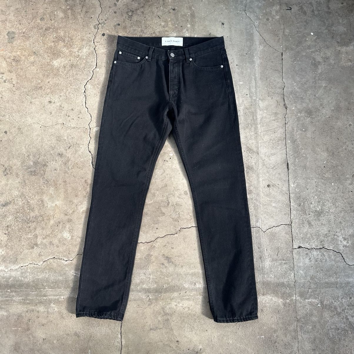 A Day's March Mens Vintage A Day's March denim jeans black pants size 31 Size US 31 - 2 Thumbnail