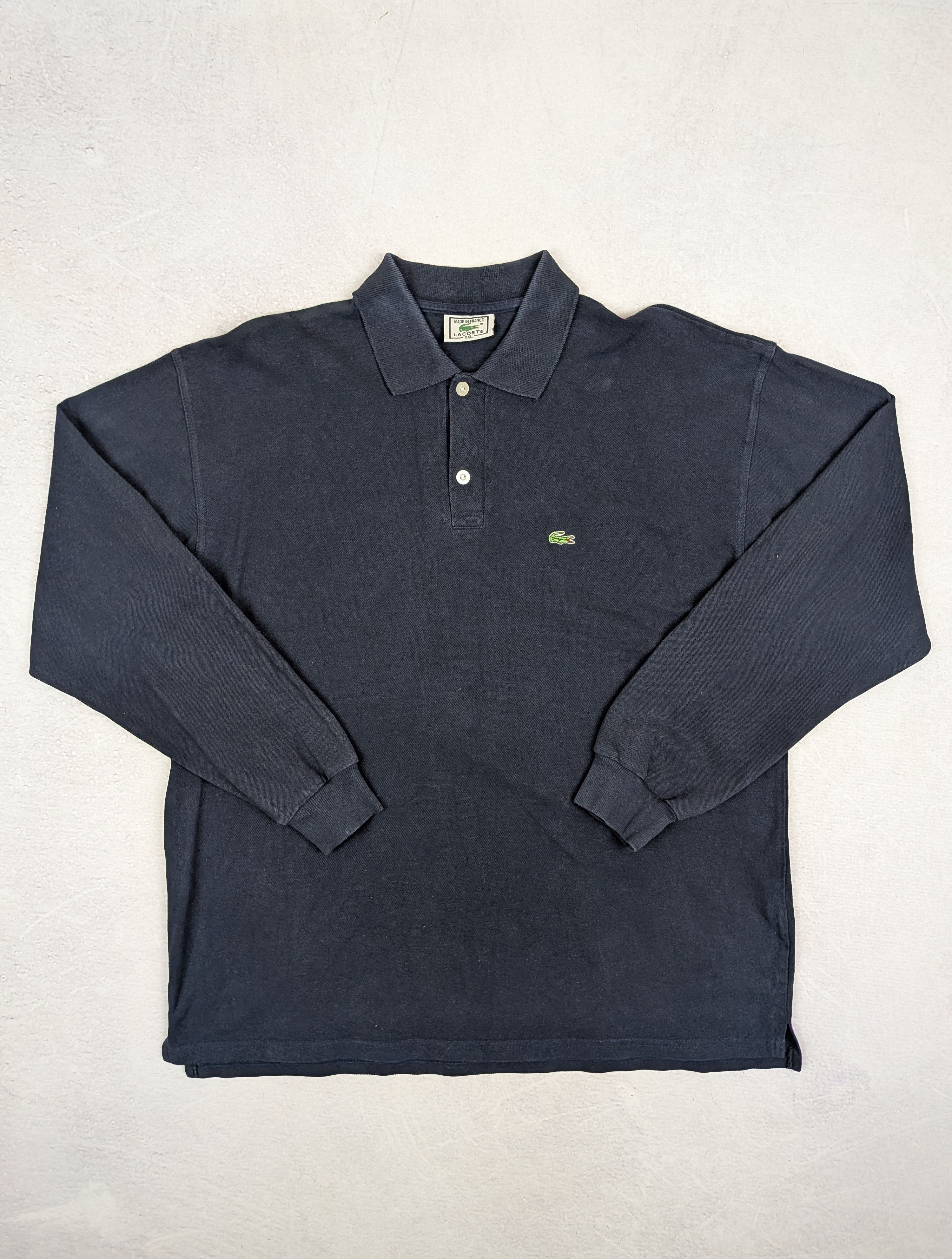 Lacoste Lacoste Vintage Made in France Rugby Shirt Jumper Size XXL Size US XXL / EU 58 / 5 - 1 Thumbnail