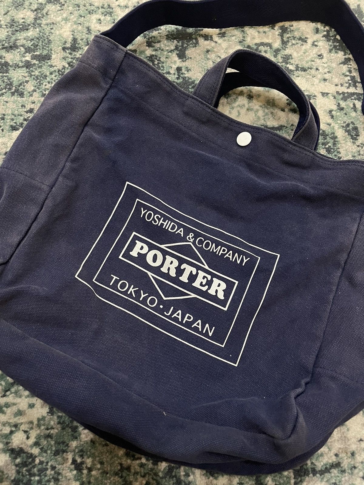 Porter Yoshida Porter Tokyo X Lower Case Blue Logo Sling Bag Size ONE SIZE - 5 Thumbnail