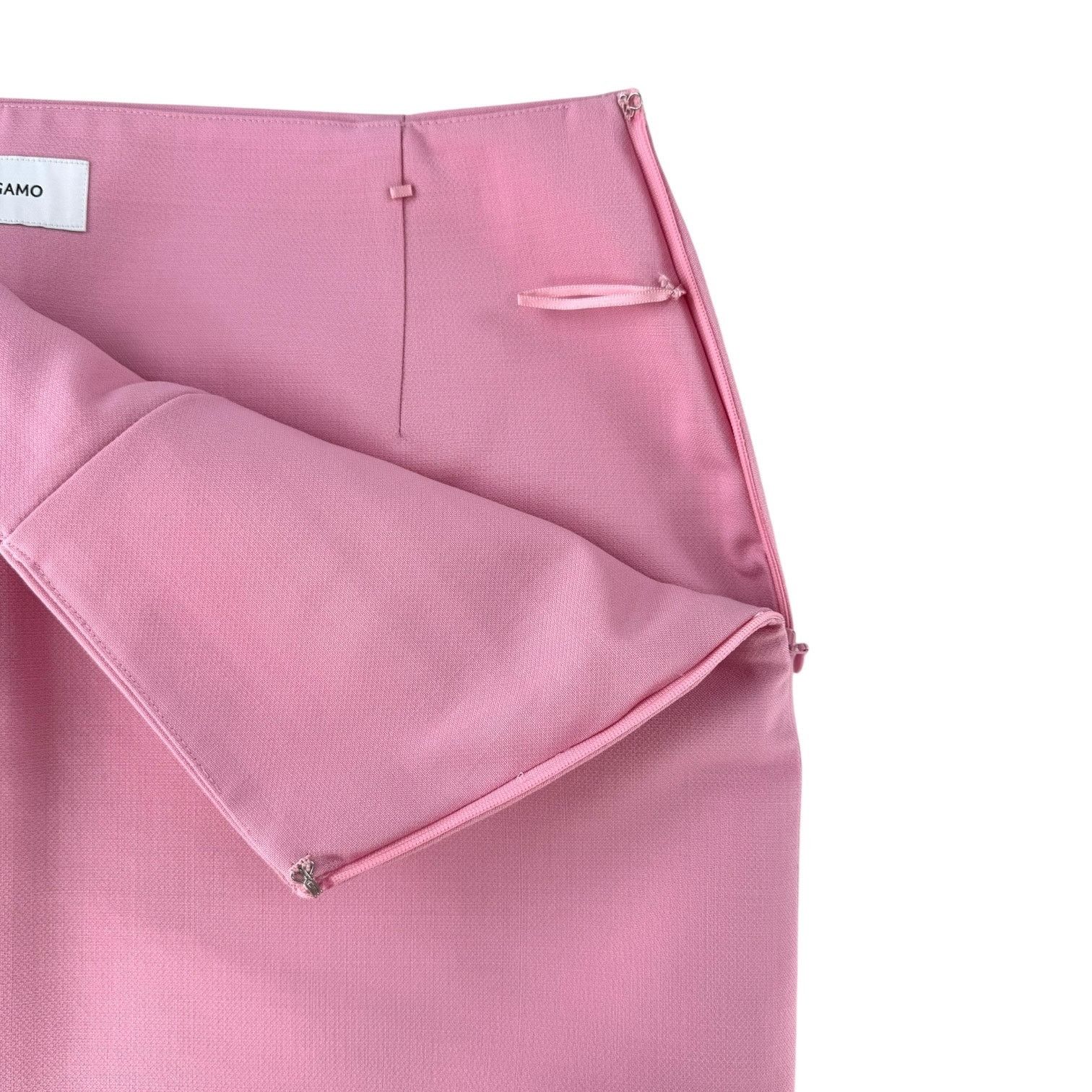 Salvatore Ferragamo Ferragamo Pink Mini Skirt Size 32" / US 10 / IT 46 - 6 Thumbnail