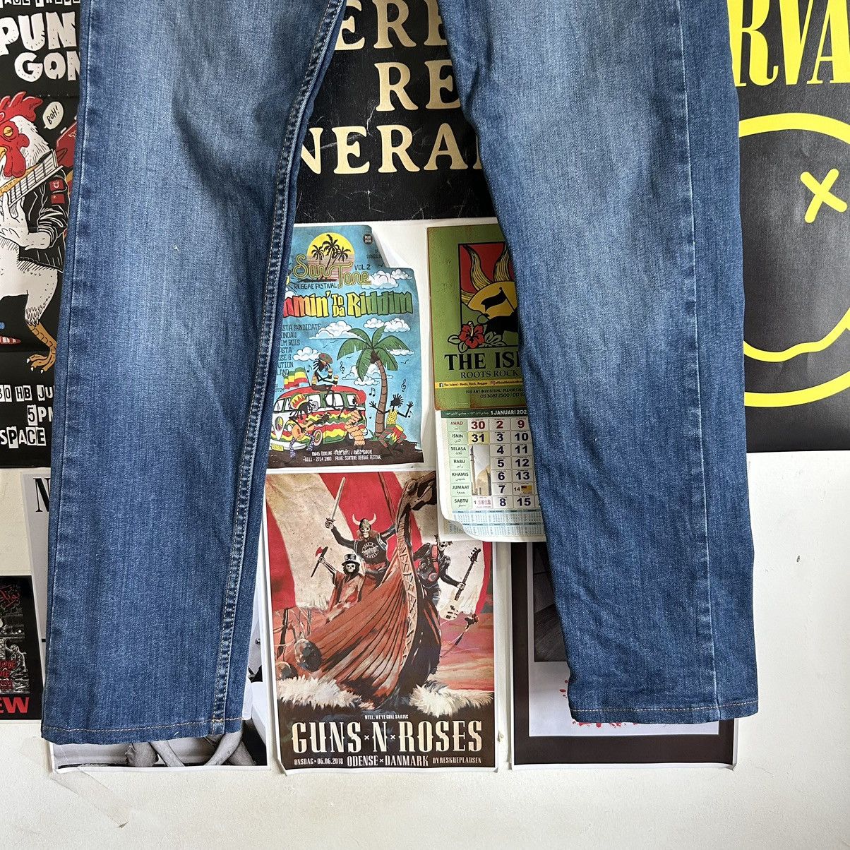 Levi's Levi’s 502 Japanese Distressed Denim Size US 30 / EU 46 - 4 Thumbnail