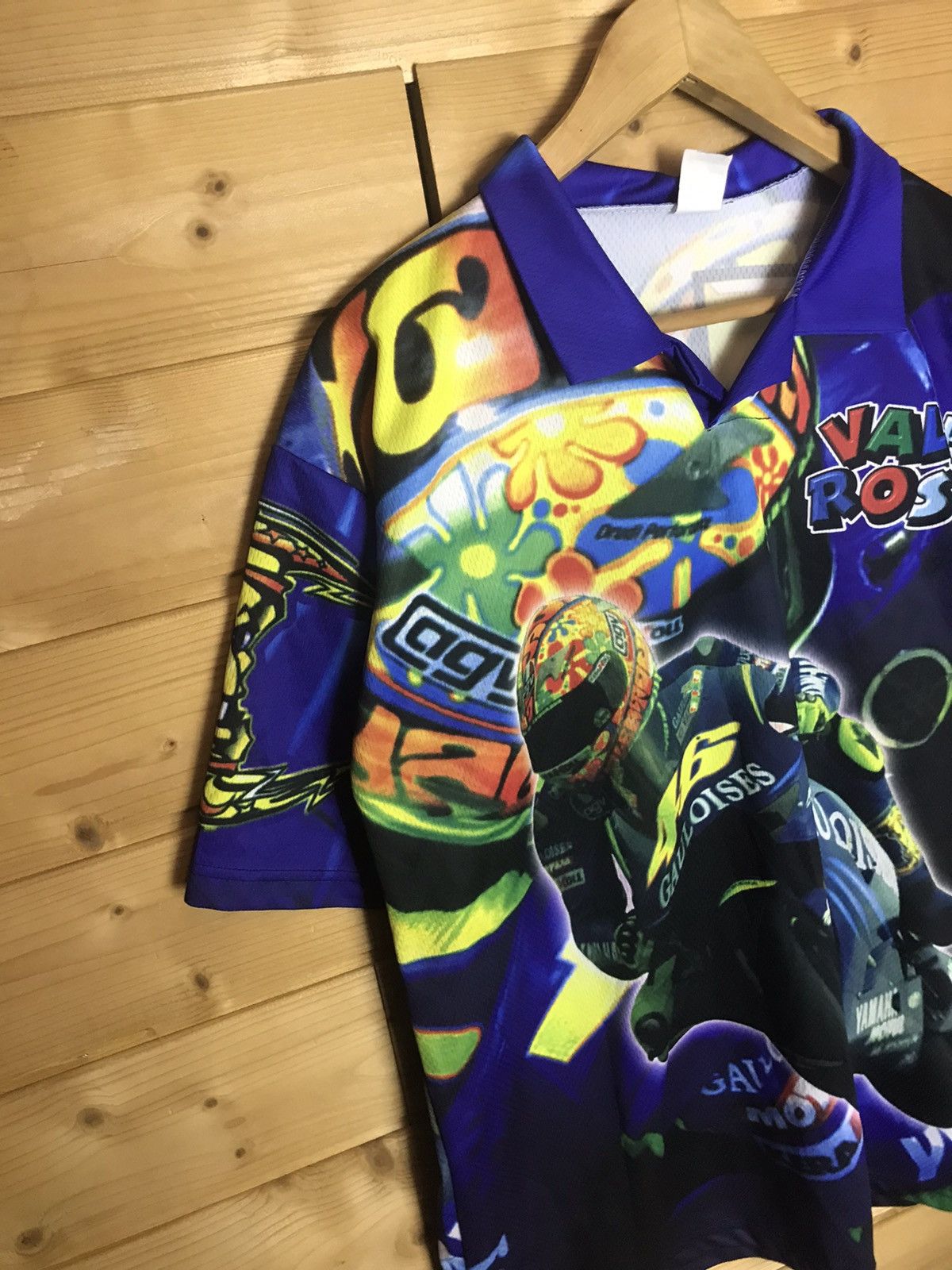 Vintage Vintage 90s Valentino Rossi the Doctor over print t-shirt Size US XL / EU 56 / 4 - 2 Thumbnail
