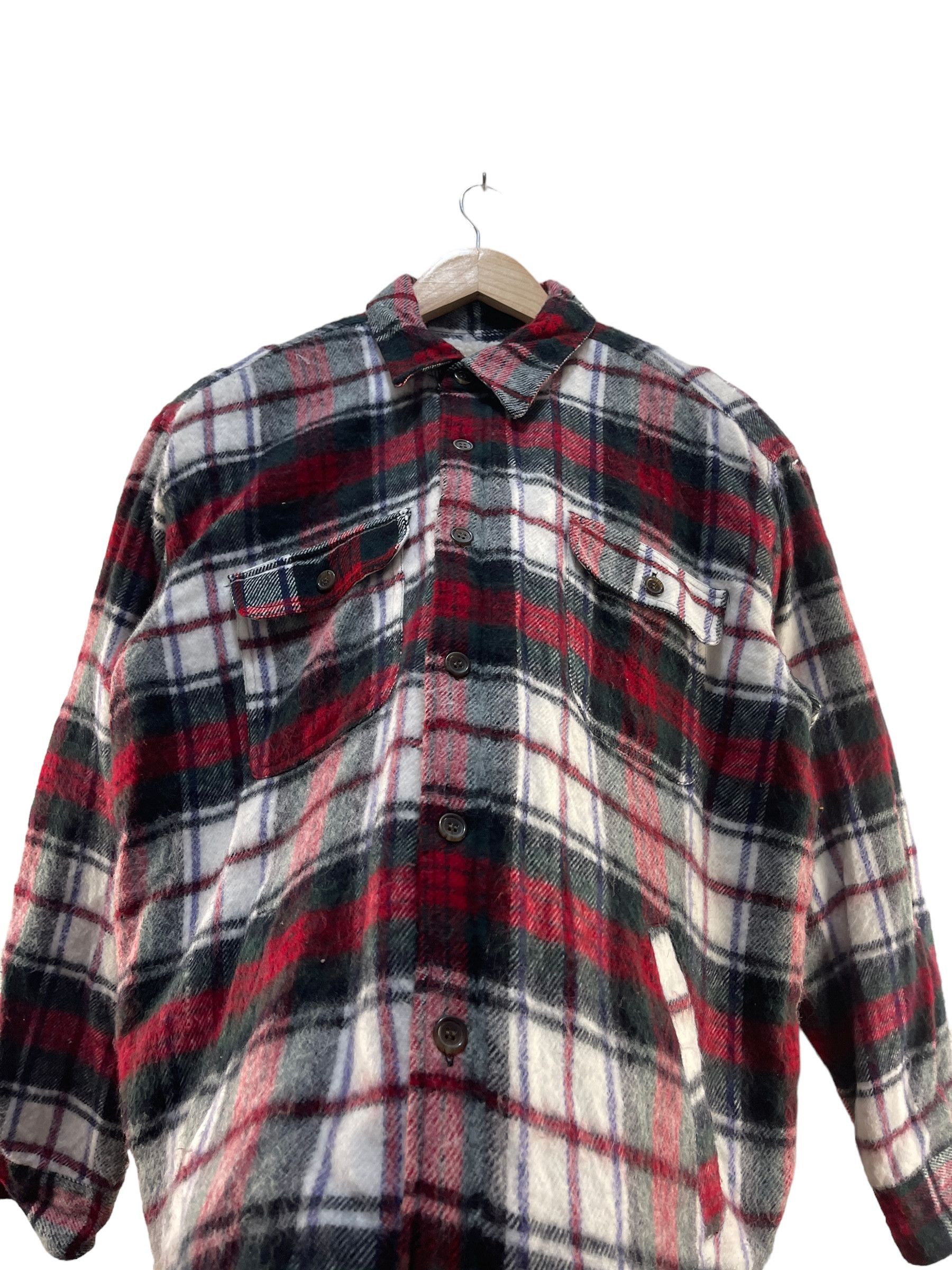 Flannel × Robinson Les Bains Vintage Robinson Checked Flannel Jacket Size US M / EU 48-50 / 2 - 8 Thumbnail