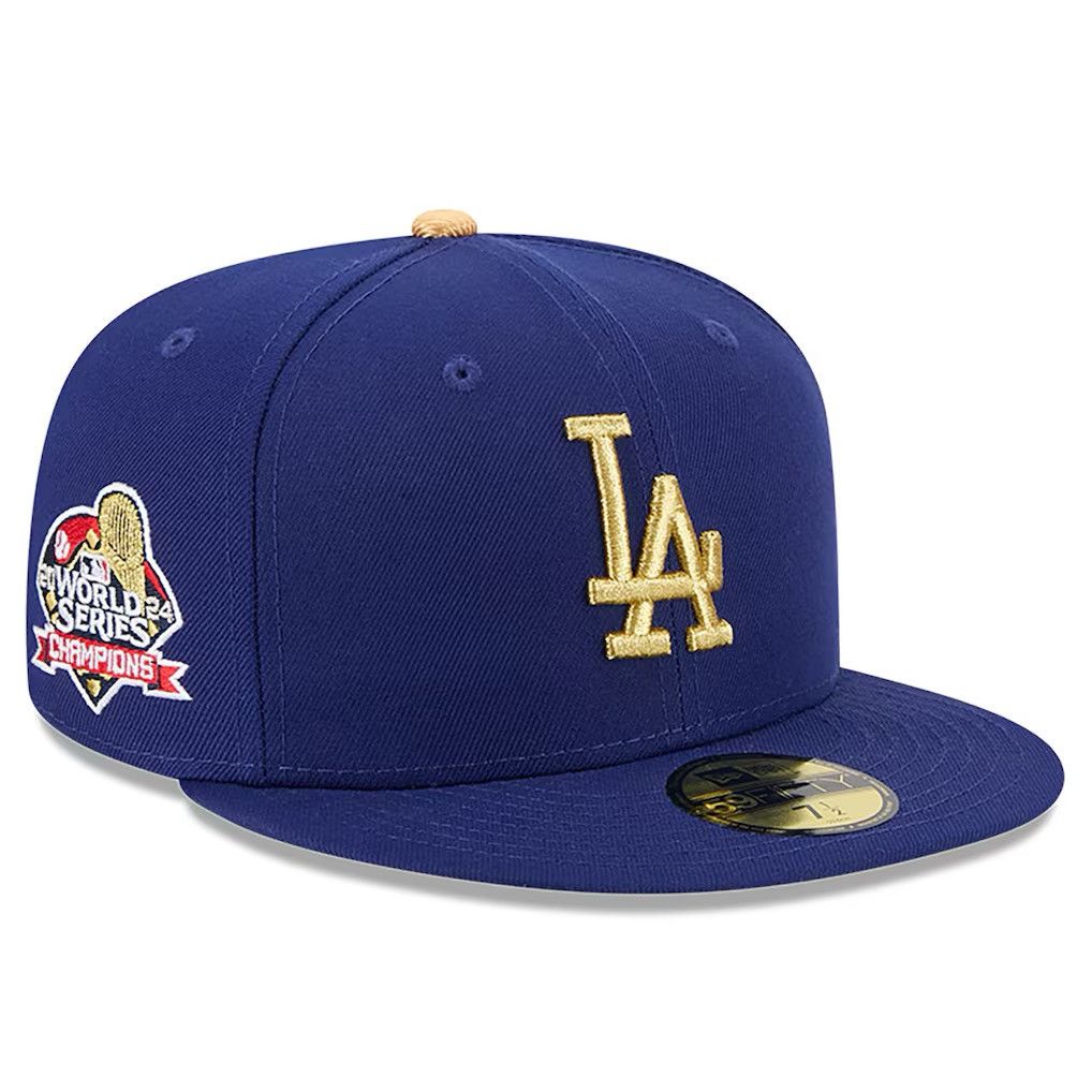 Other Dodgers New Era Royal 2025 Gold Collection 59FIFTY Size ONE SIZE - 1 Thumbnail
