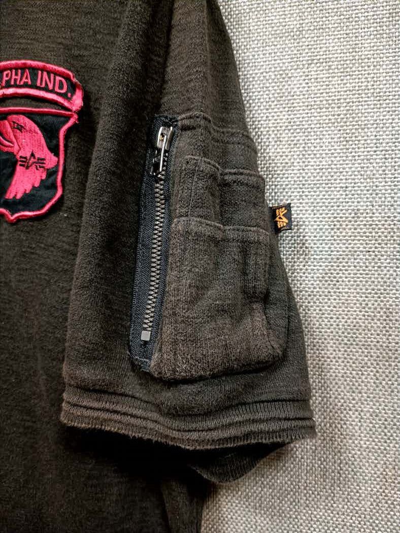 Alpha Industries × Avirex vintage polo shirt alpha industries/avirex millitary Size US L / EU 52-54 / 3 - 3 Thumbnail